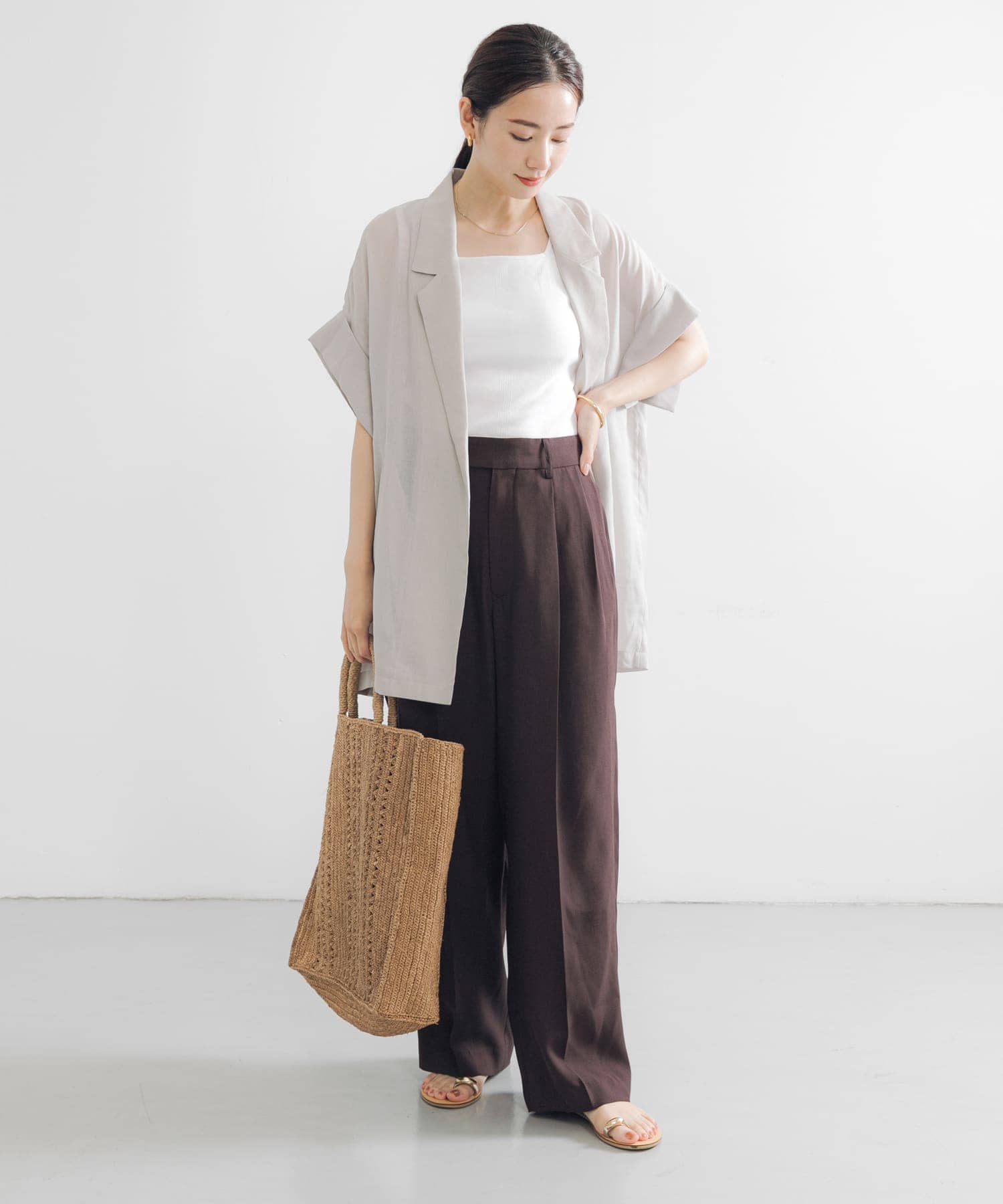 身長：162cm サイズ：FREE