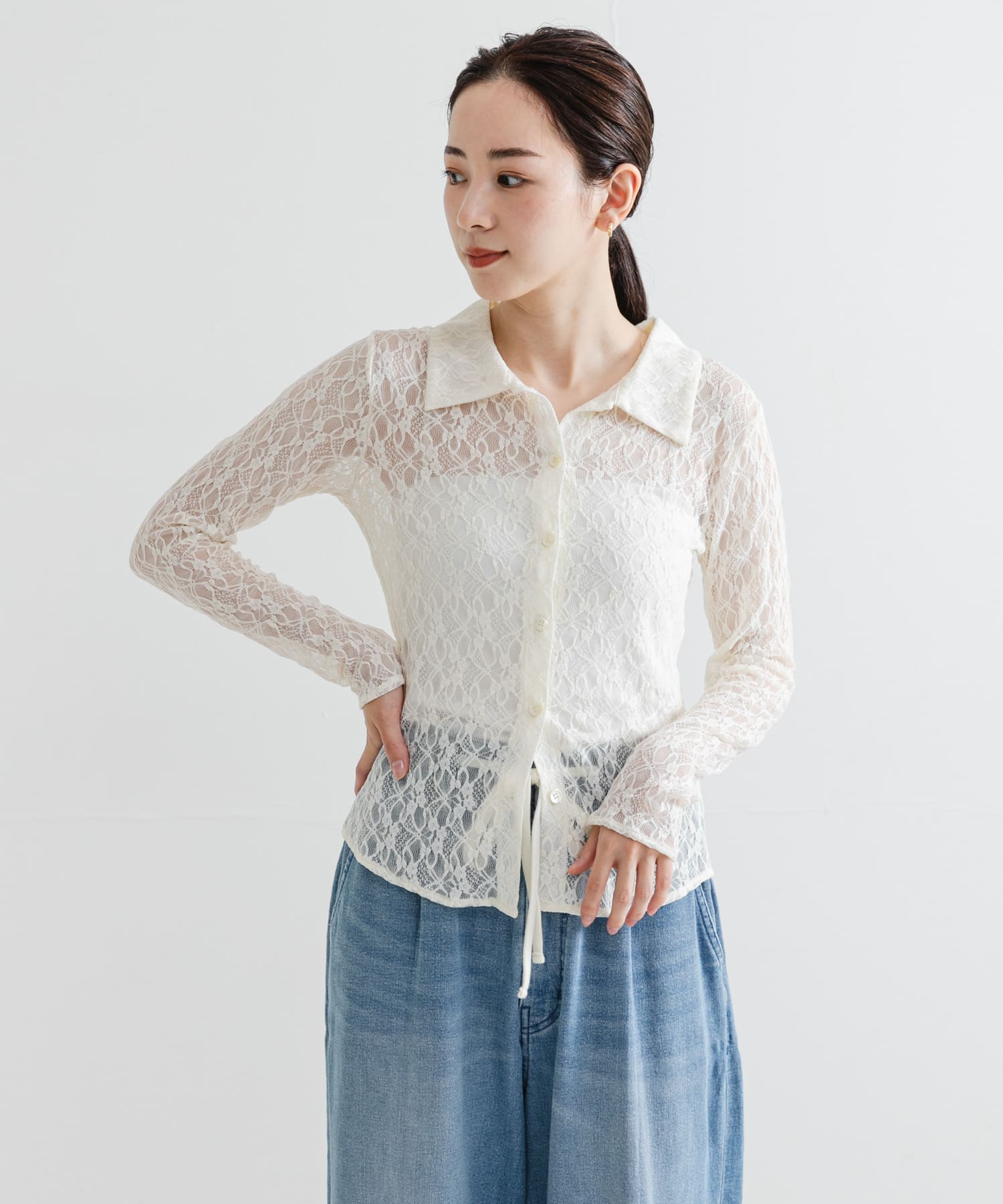 身長：162cm サイズ：FREE