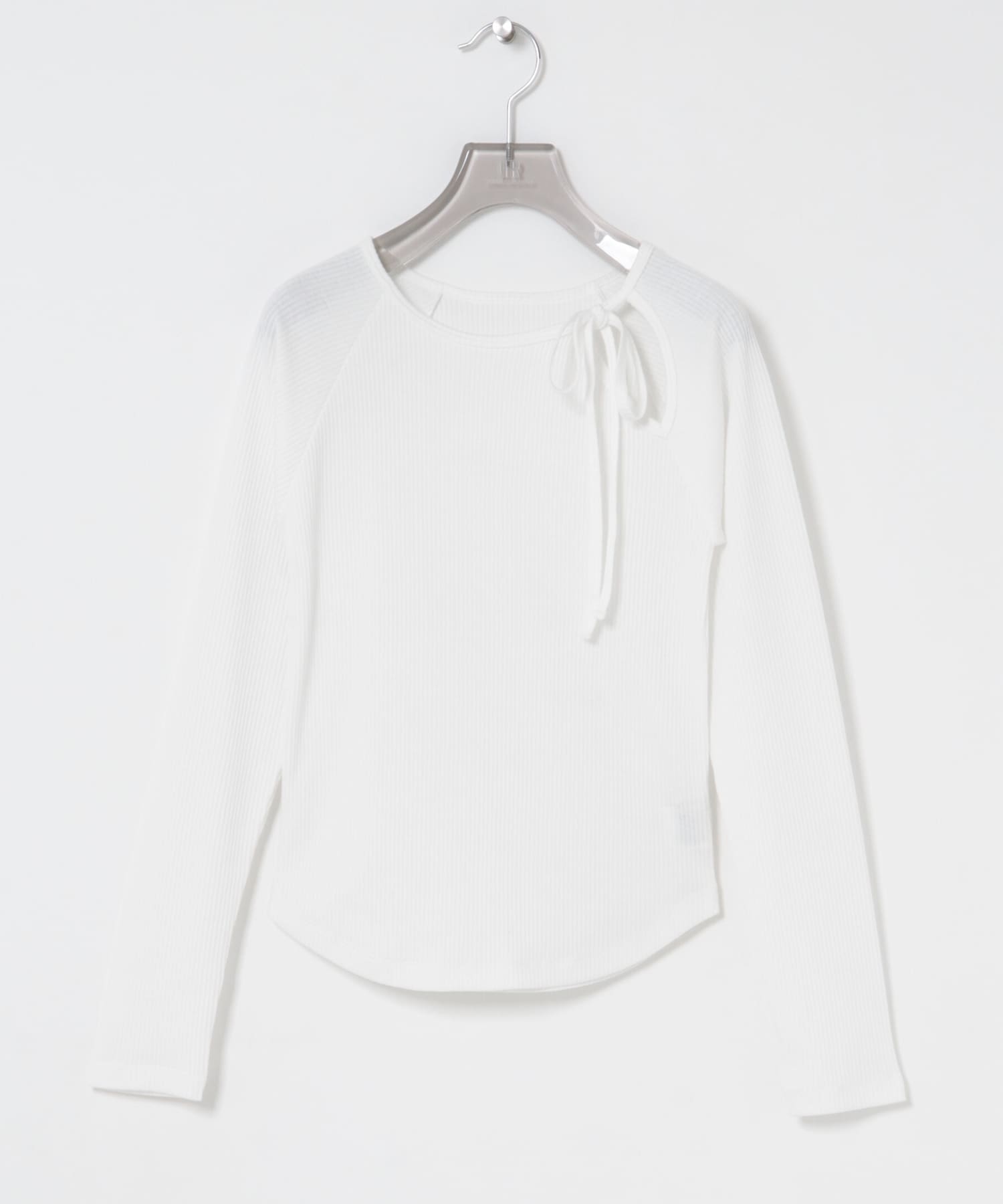 カットアウトリブトップス OFF FREE