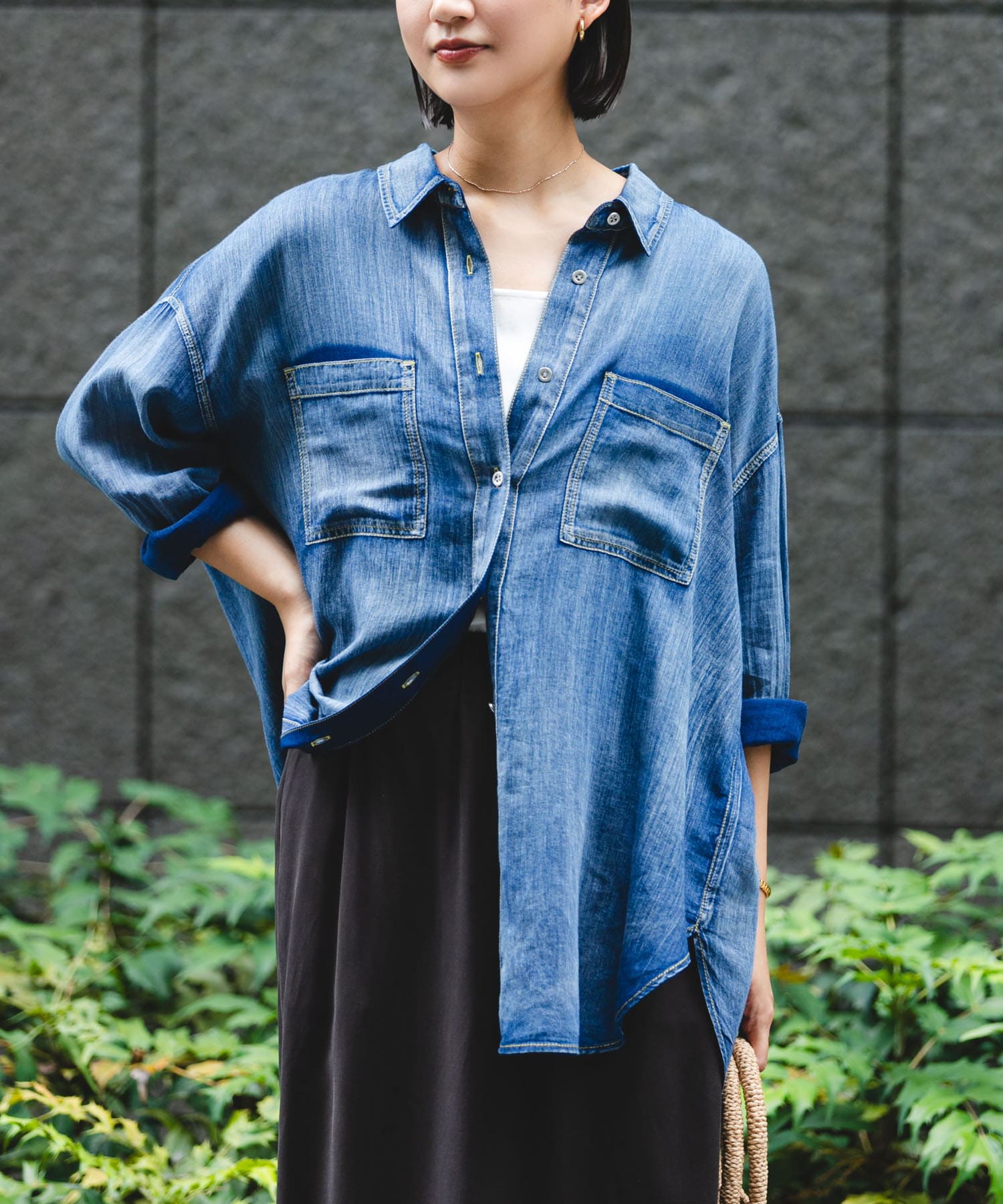 シアーデニムシャツ(FREE L.BLUE): トップス｜URBAN RESEARCH公式