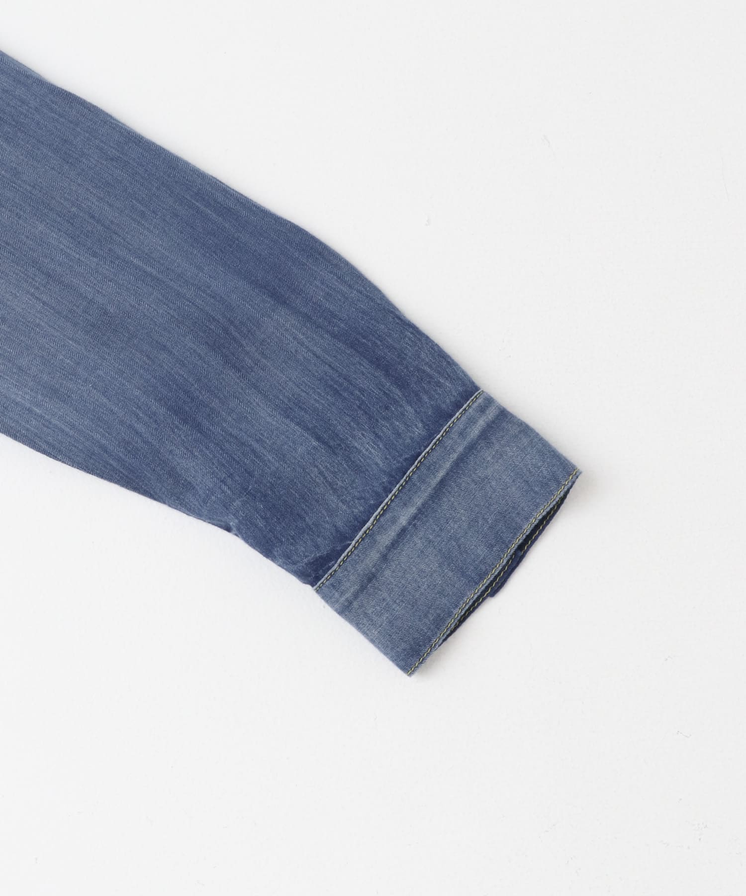 シアーデニムシャツ INDIGO FREE