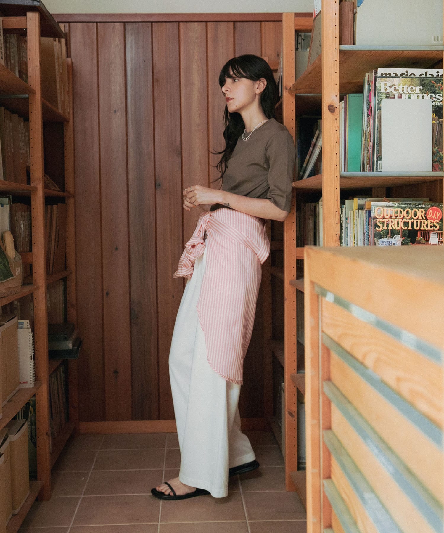 ミニ裏毛イージーカットパンツ OFF 38