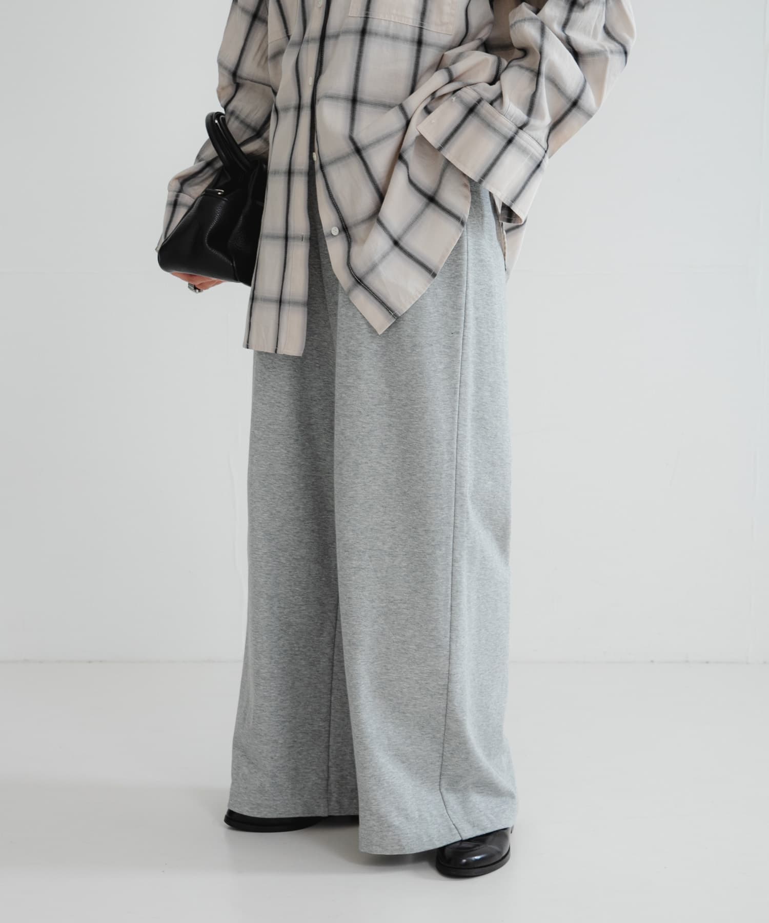 ミニ裏毛イージーカットパンツ