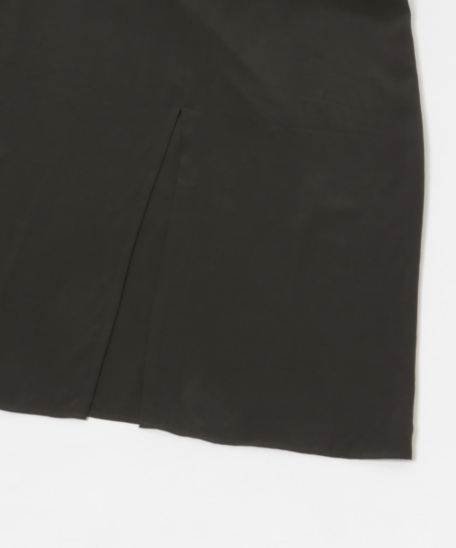 キュプラレーヨンギャザーIラインスカート BROWN 36