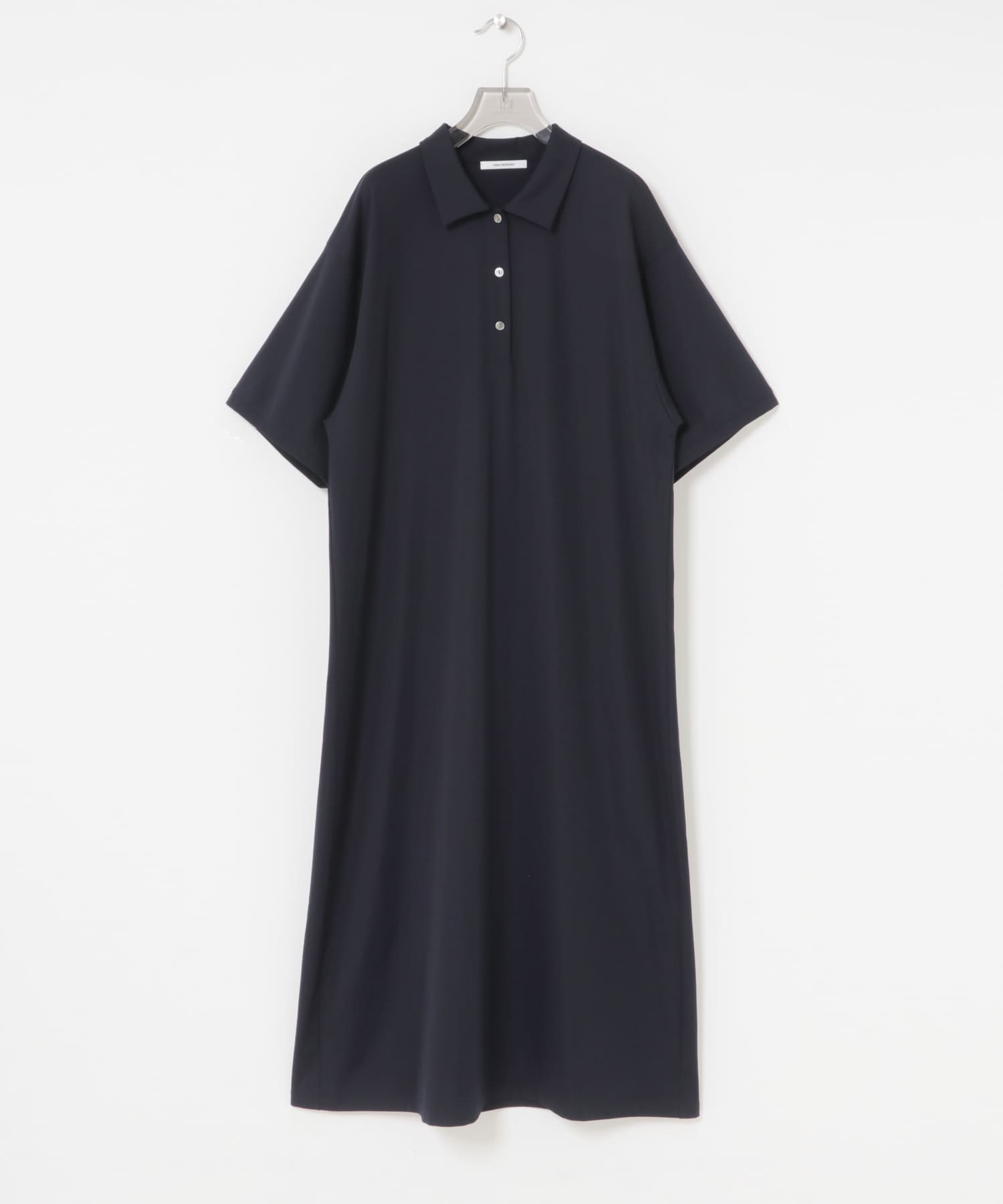 レーヨンナイロンシャツカラーワンピース(FREE BORDEAUX): ワンピース