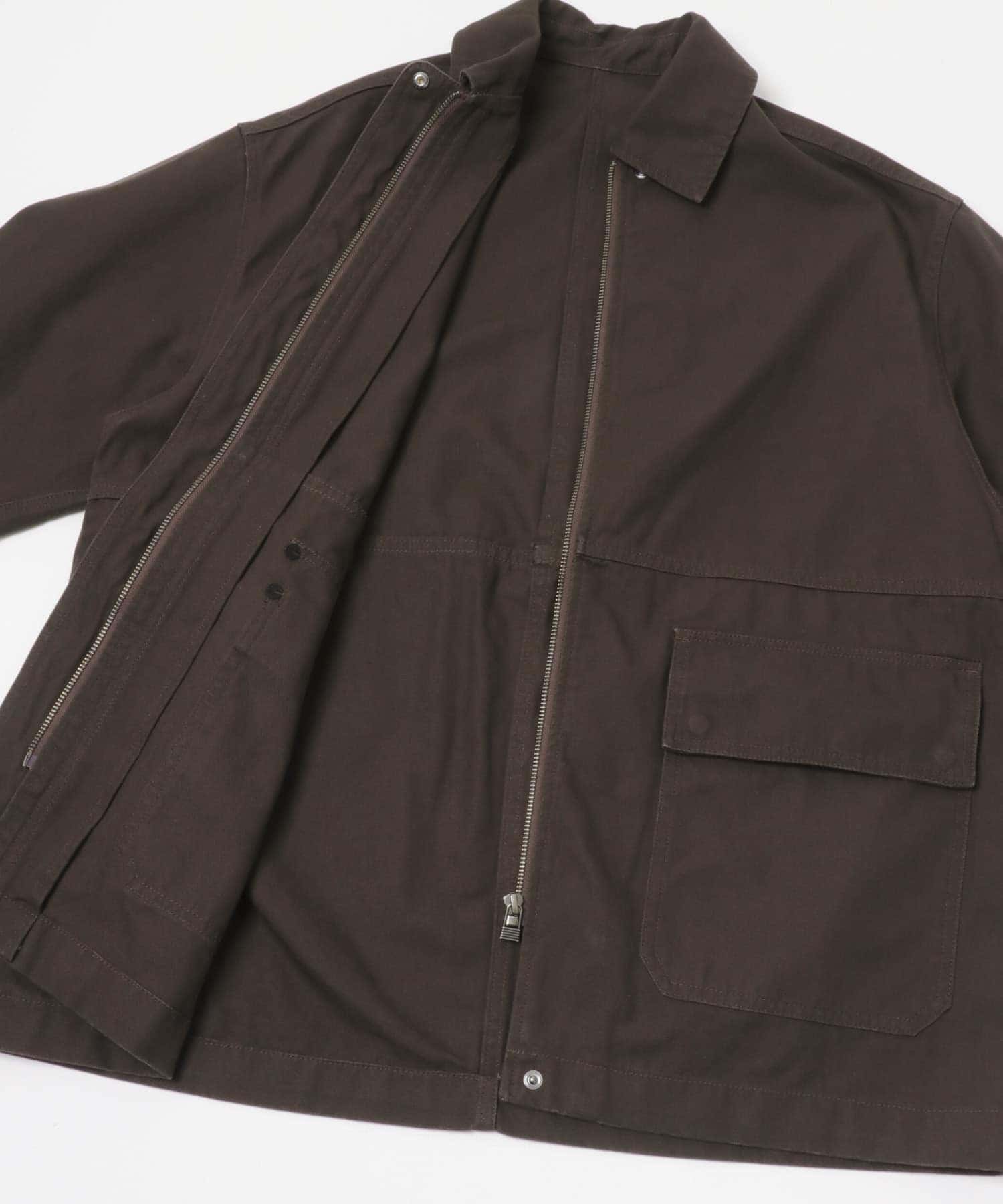 コットンオックスカバーオール BROWN FREE