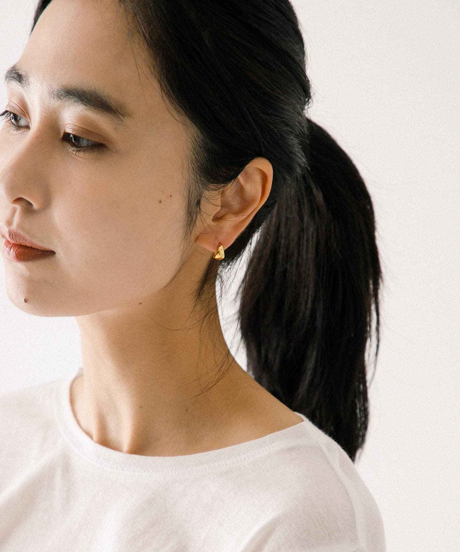 decor『デコール』　Plump Drop Pierce M GD GOLD -