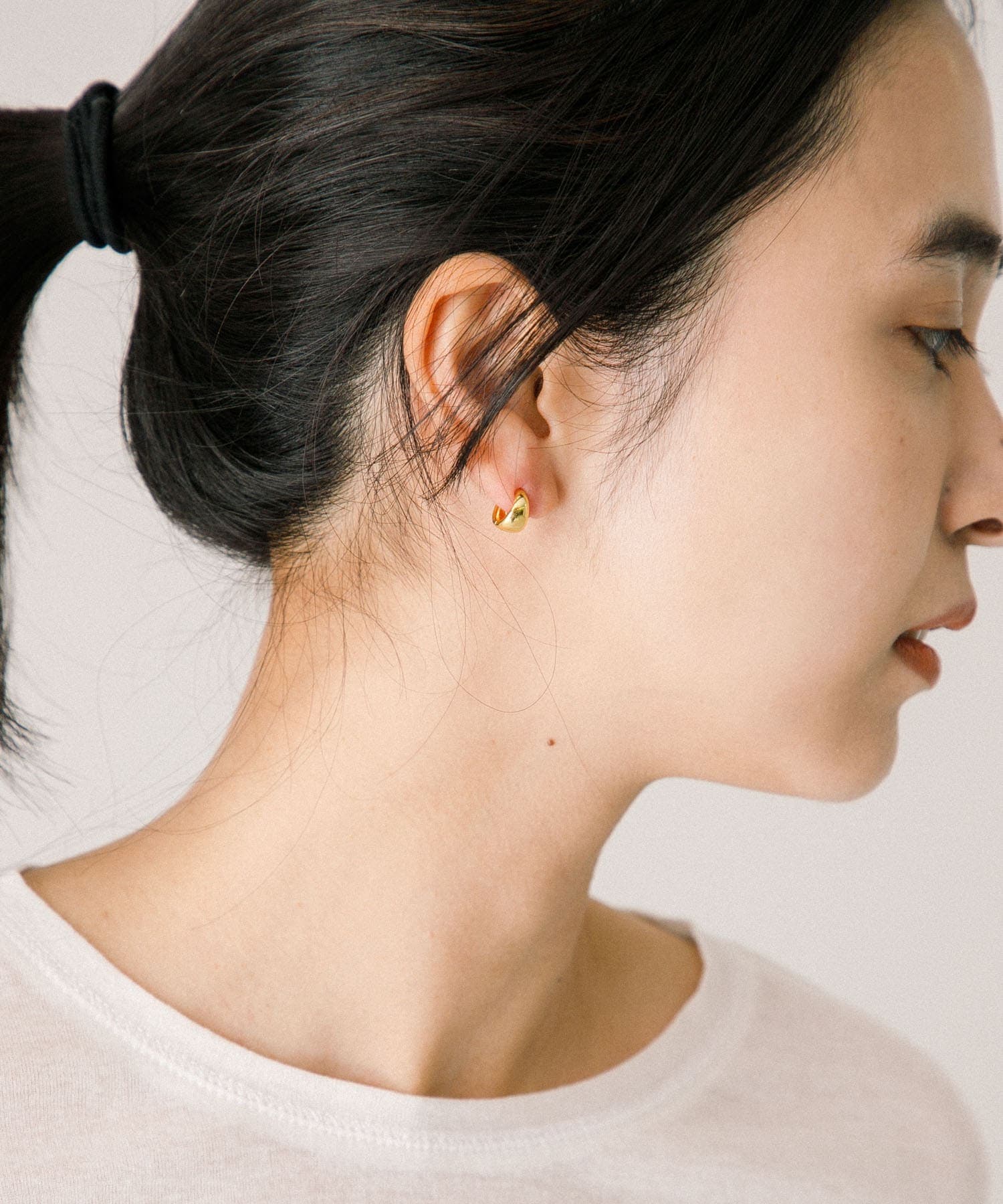 decor『デコール』　Plump Drop Pierce M GD GOLD -