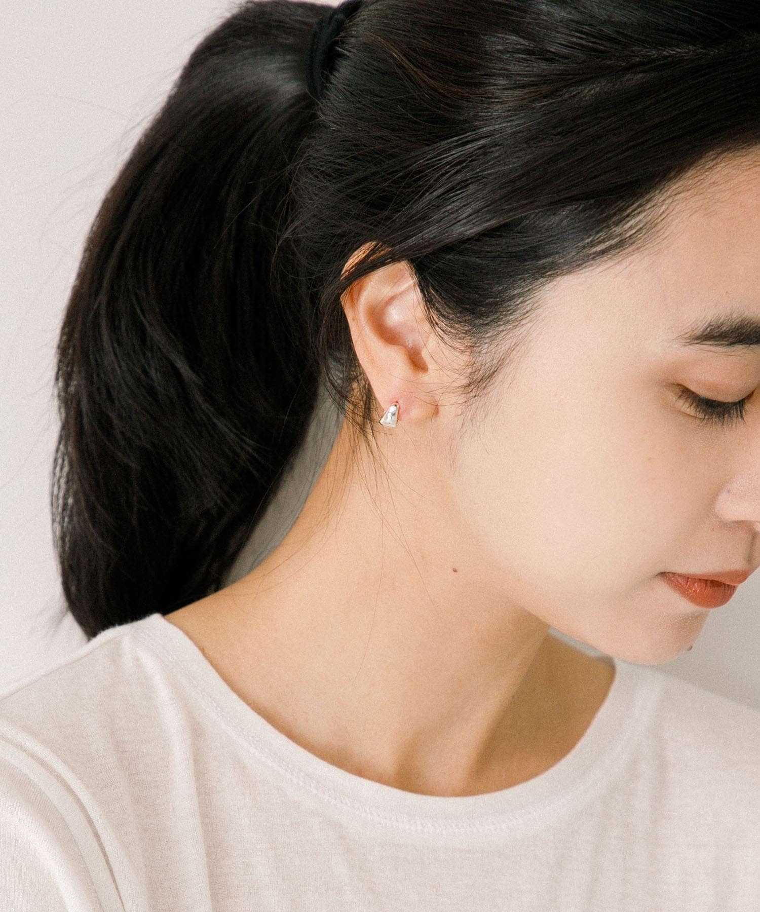 decor『デコール』　Plump Drop Pierce M SV SILVER -