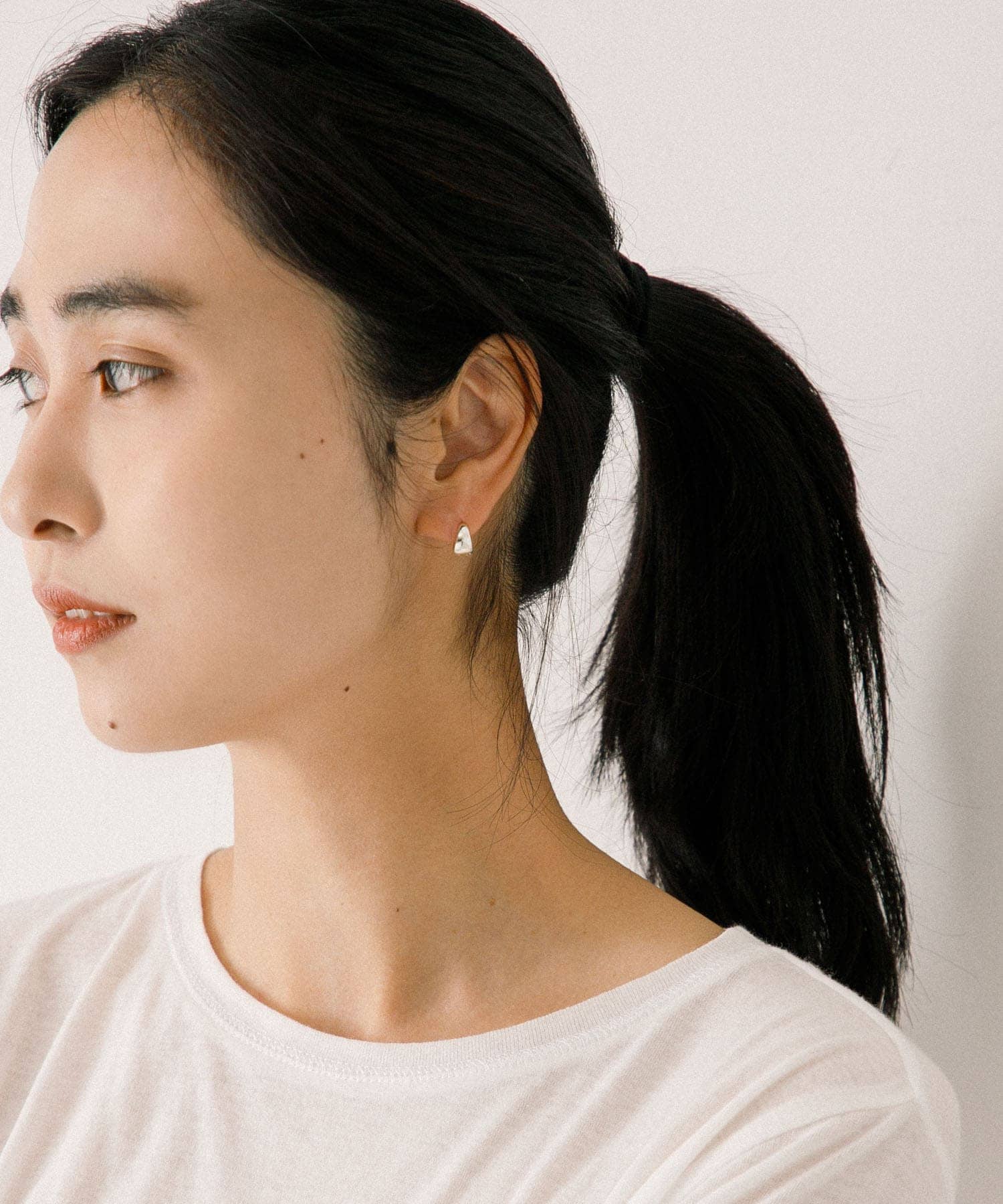 decor『デコール』　Plump Drop Pierce M SV SILVER -