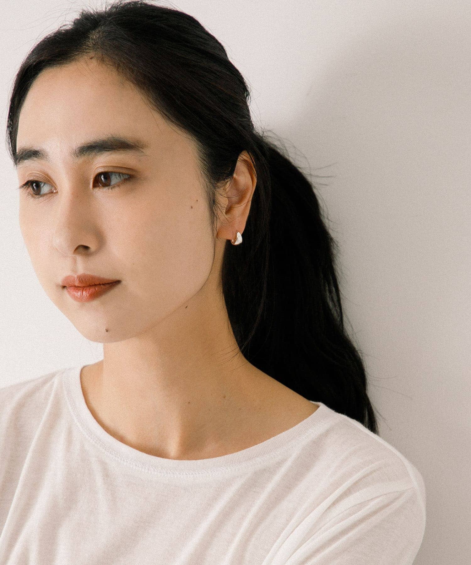 decor『デコール』　Plump Drop Pierce M SV SILVER -