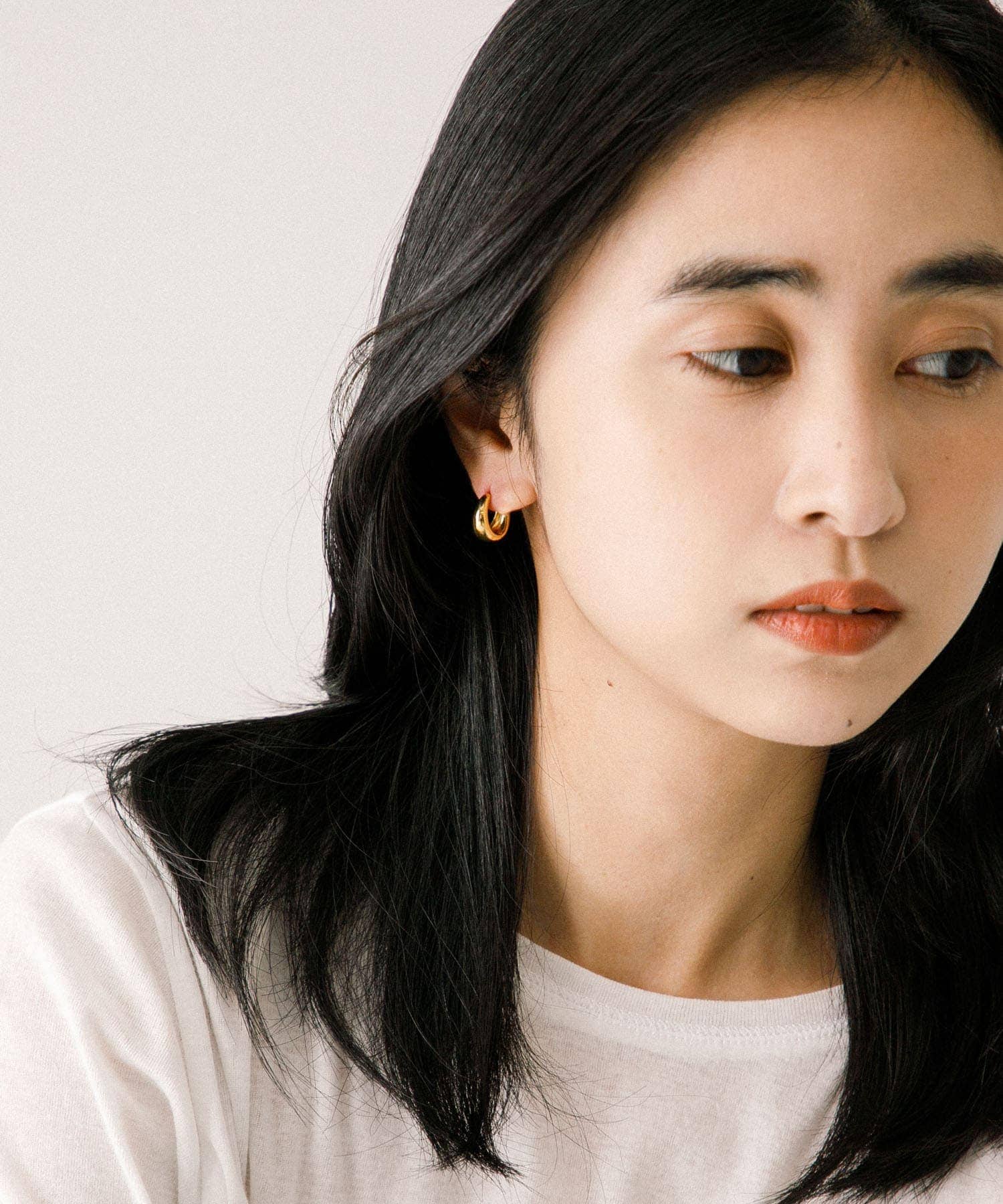 decor『デコール』　Plump Drop Pierce L GD GOLD -
