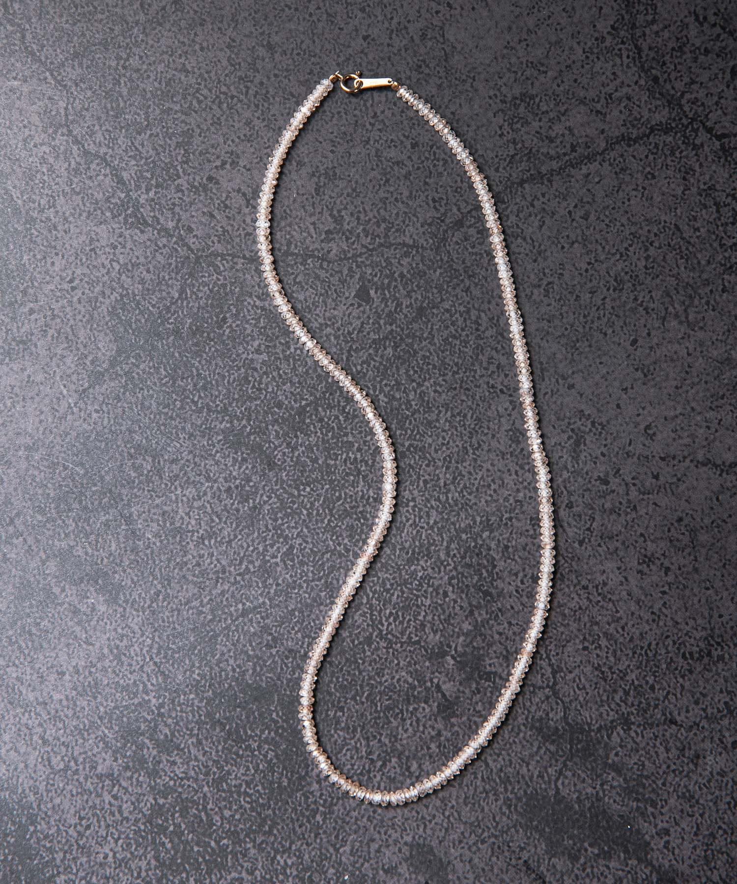 decor『デコール』　Zircon K10necklace