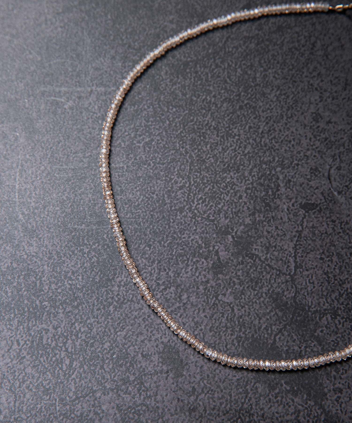 decor『デコール』　Zircon K10necklace K10 -