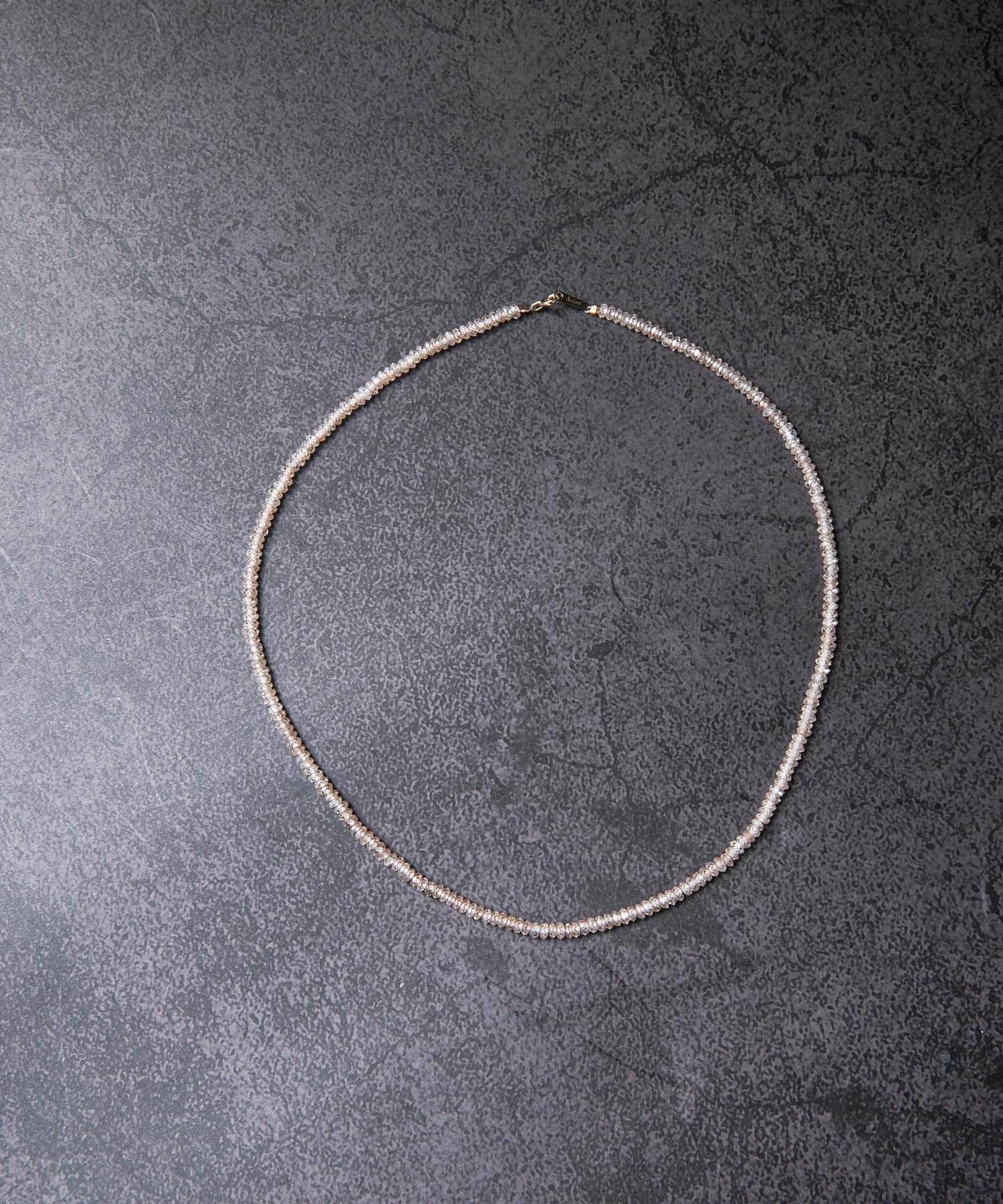 decor『デコール』　Zircon K10necklace K10 -