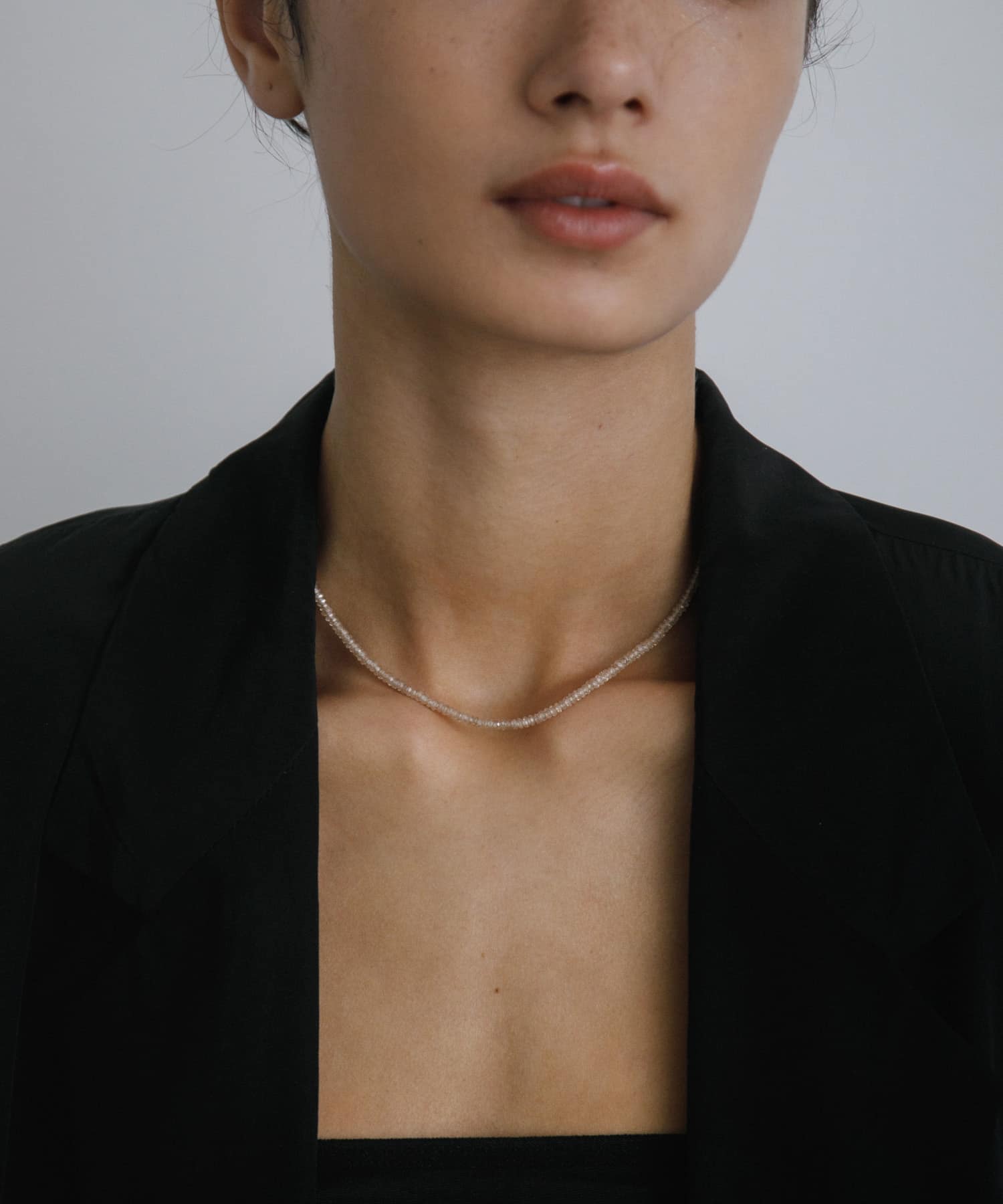 decor『デコール』　Zircon K10necklace K10 -