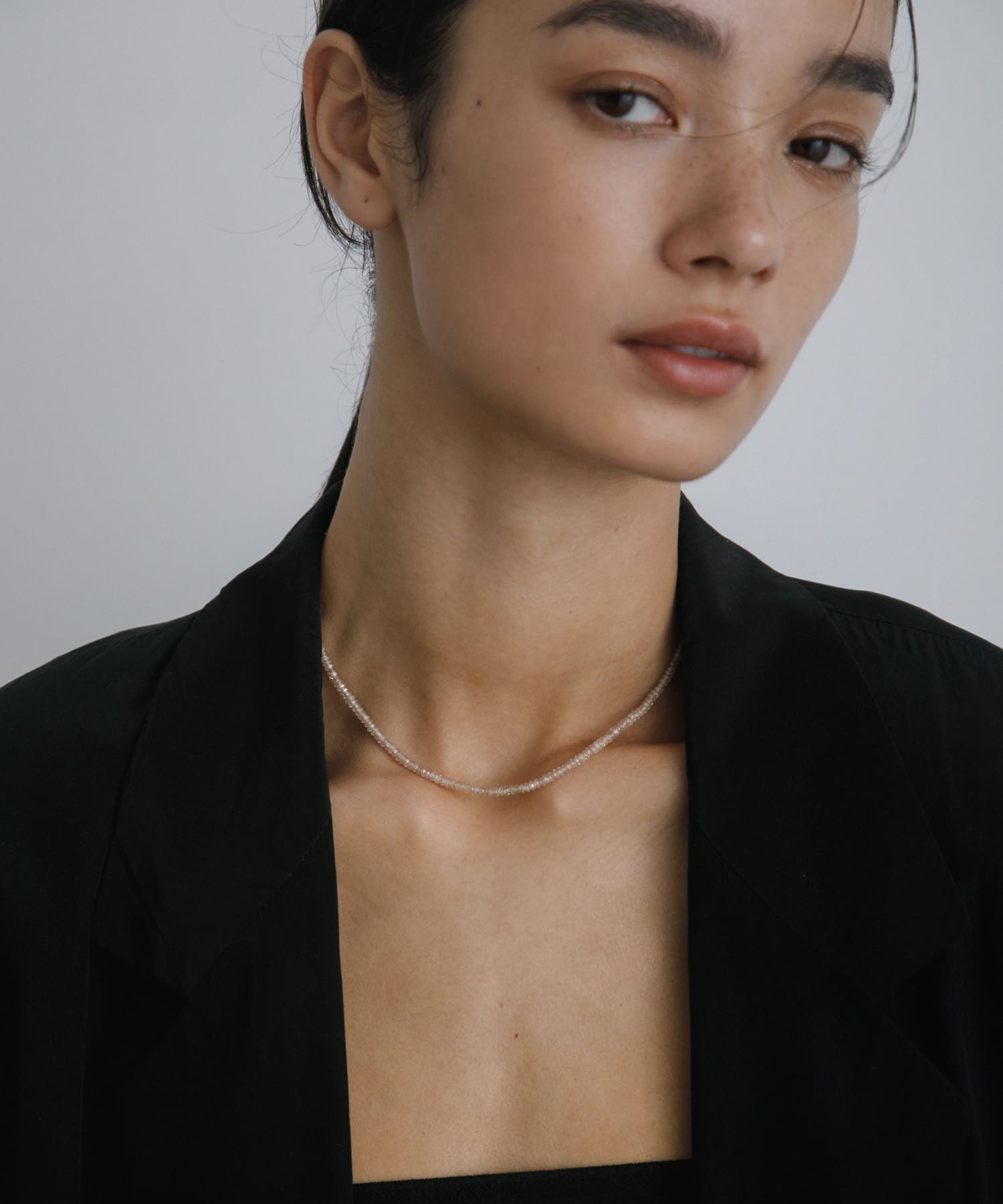 decor『デコール』　Zircon K10necklace K10 -