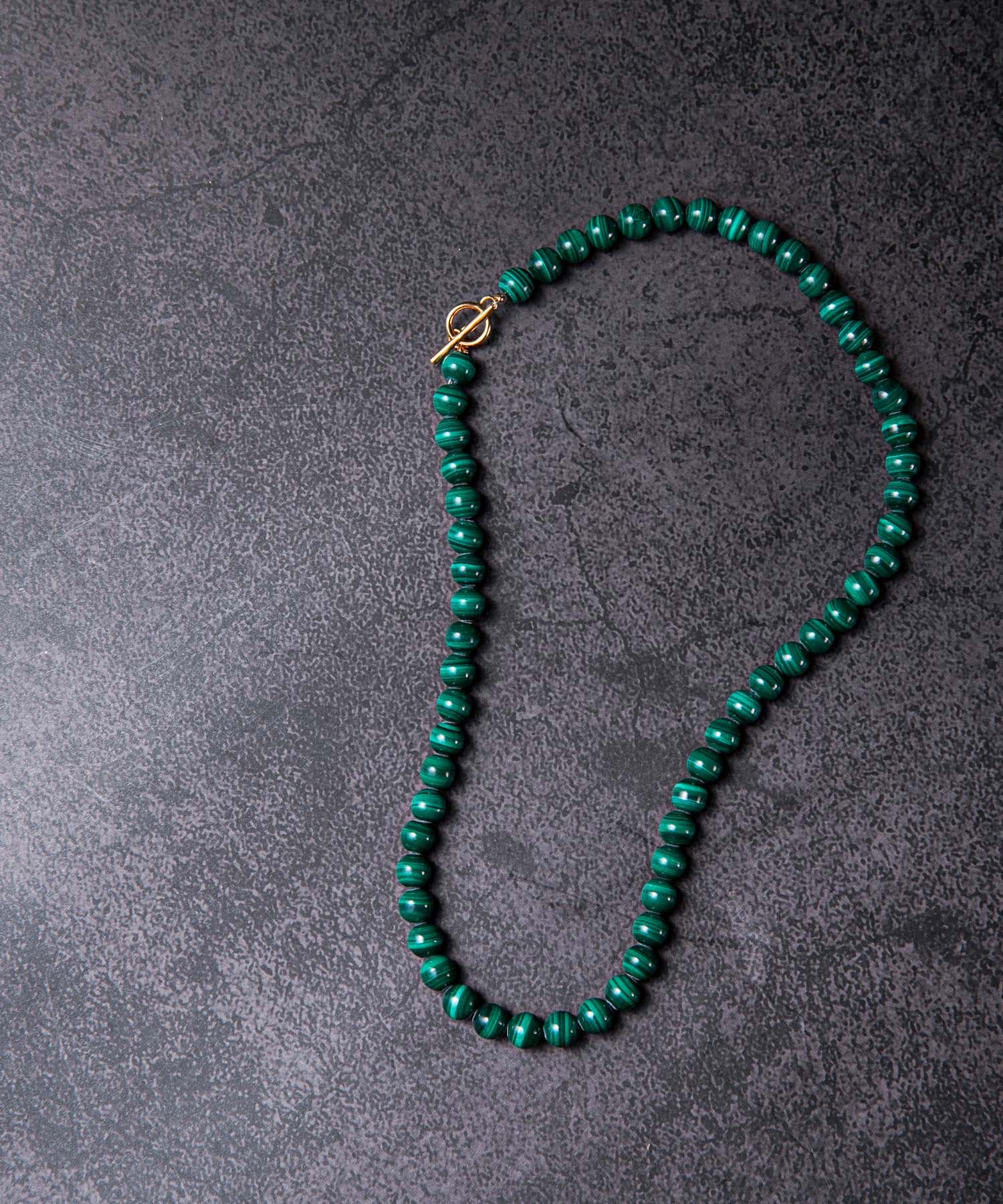 decor『デコール』　Malachite Necklace GD -