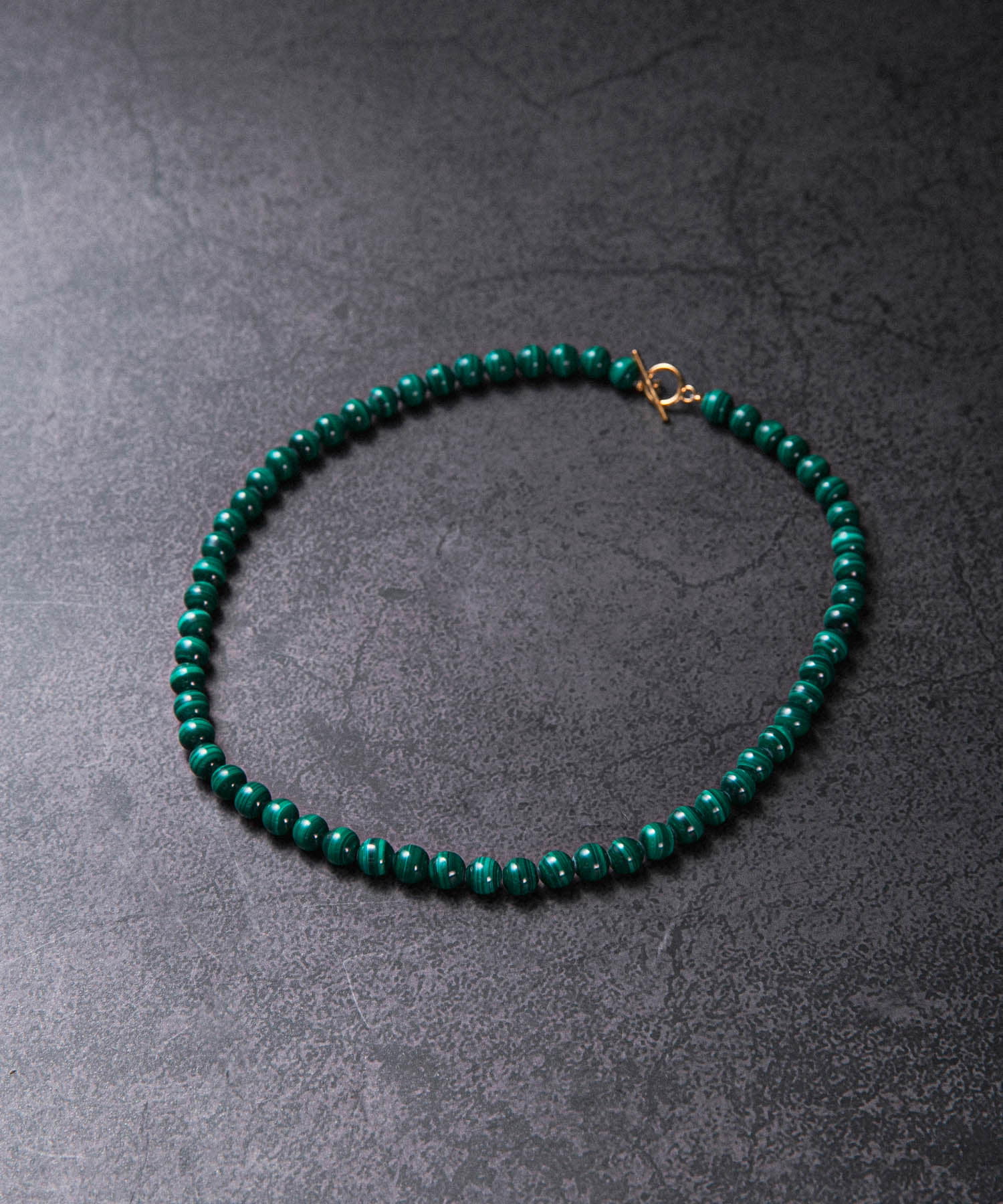 decor『デコール』　Malachite Necklace GD -
