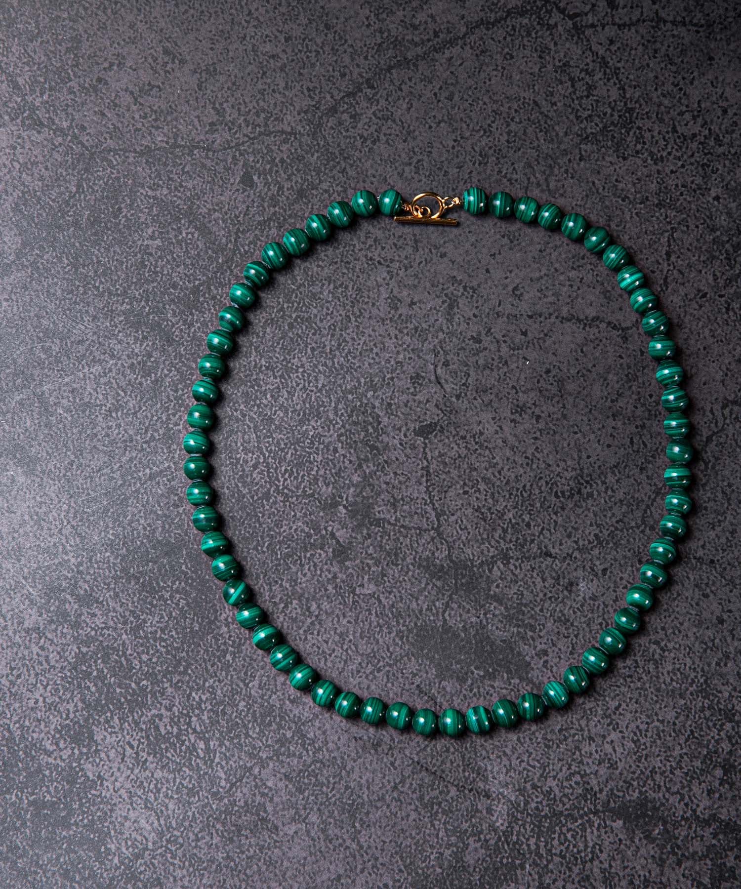 decor『デコール』　Malachite Necklace GD -