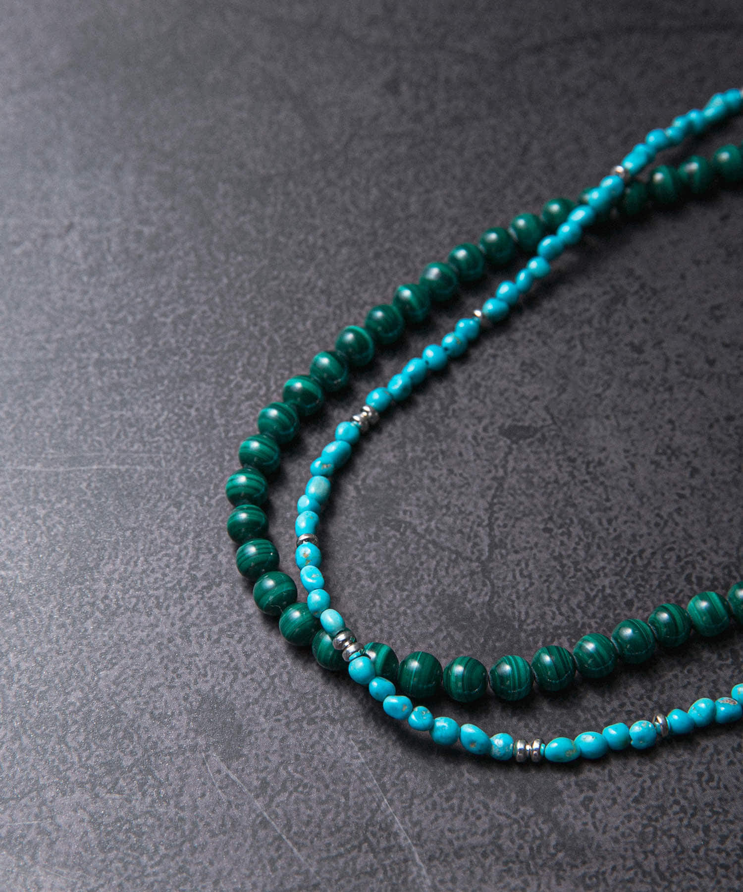 decor『デコール』　Malachite Necklace GD -