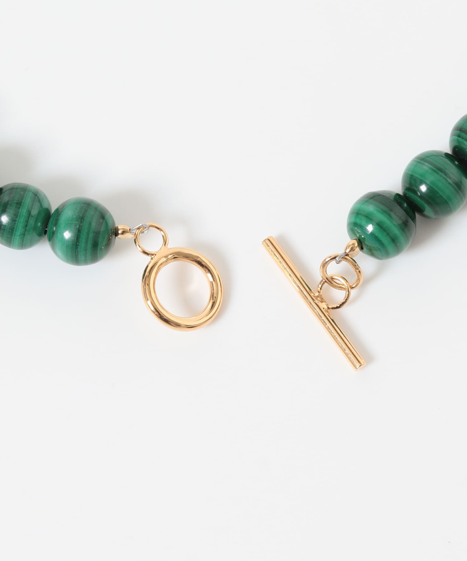 decor『デコール』　Malachite Necklace GD -
