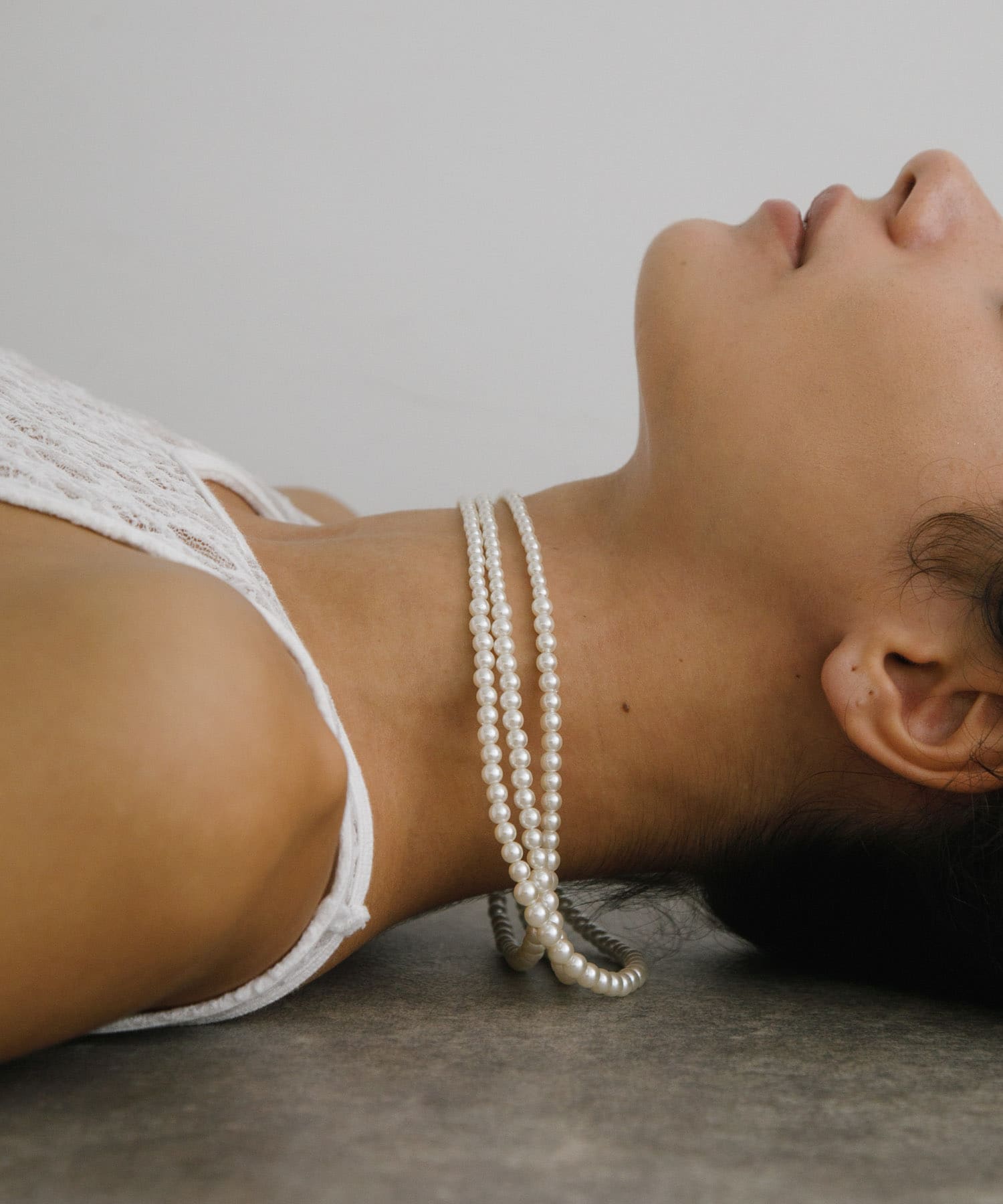 decor『デコール』　3Standpearlnecklace