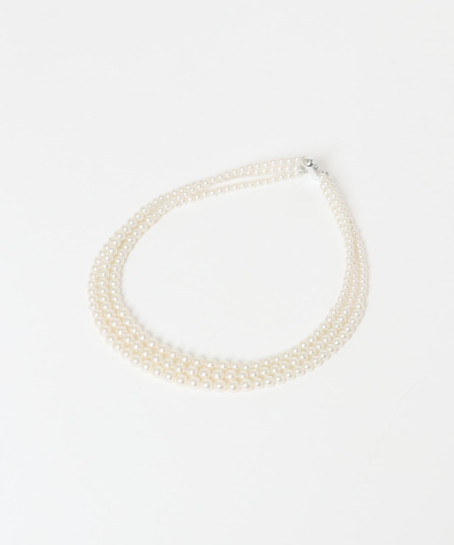 decor『デコール』　3Standpearlnecklace pearl -