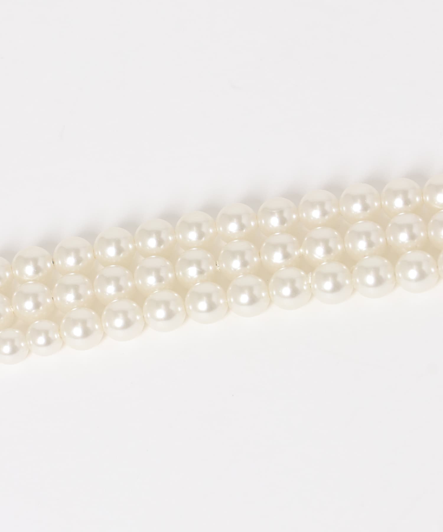 decor『デコール』　3Standpearlnecklace pearl -