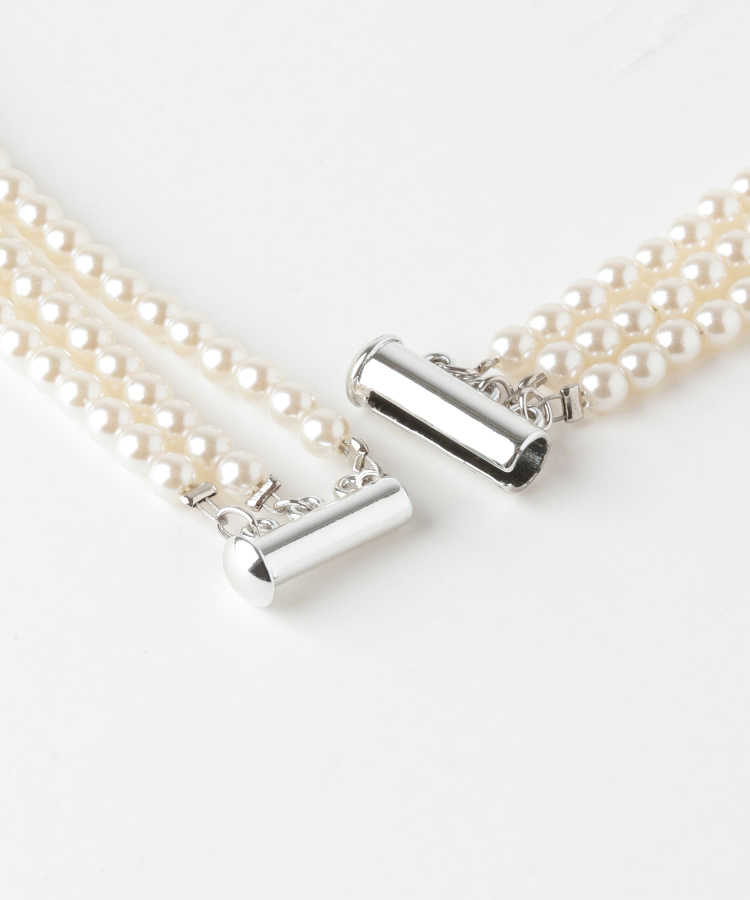 decor『デコール』　3Standpearlnecklace pearl -