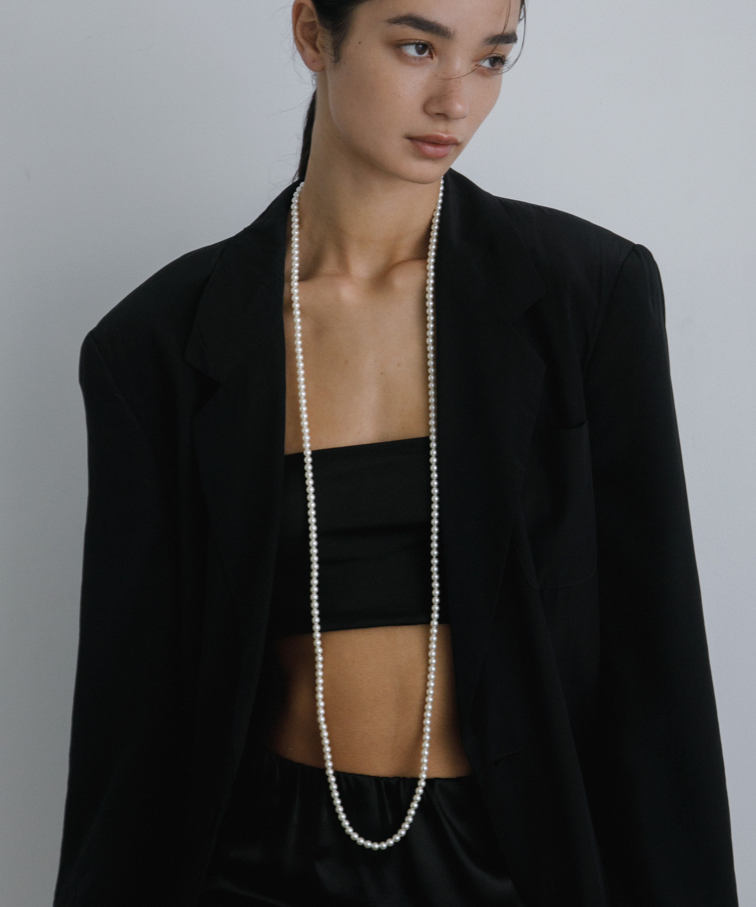 decor『デコール』　6mmPearllongnecklace