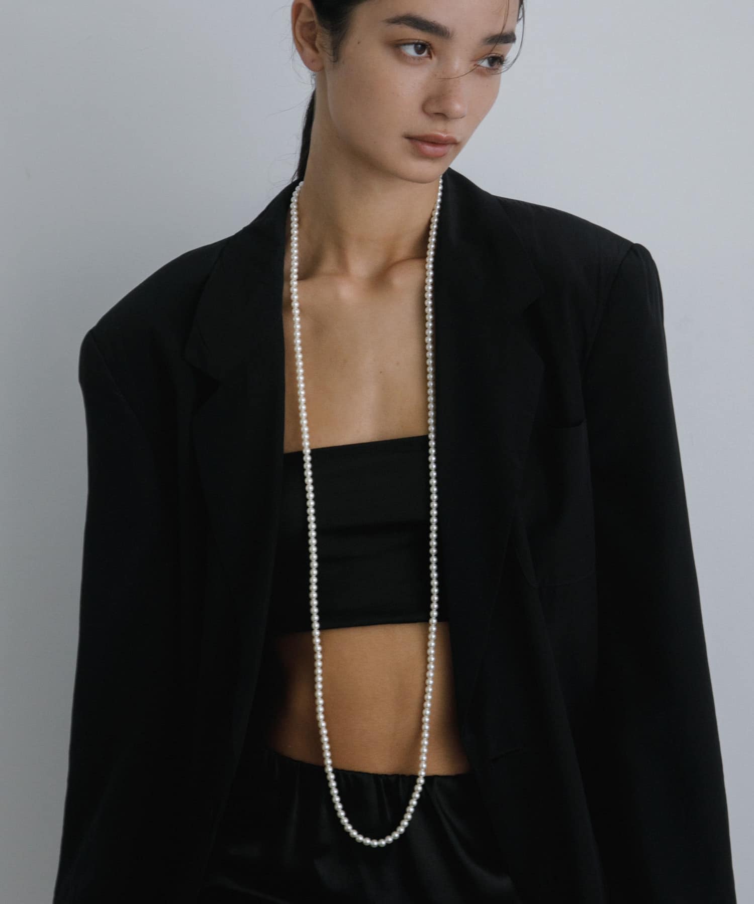 decor『デコール』　6mmPearllongnecklace