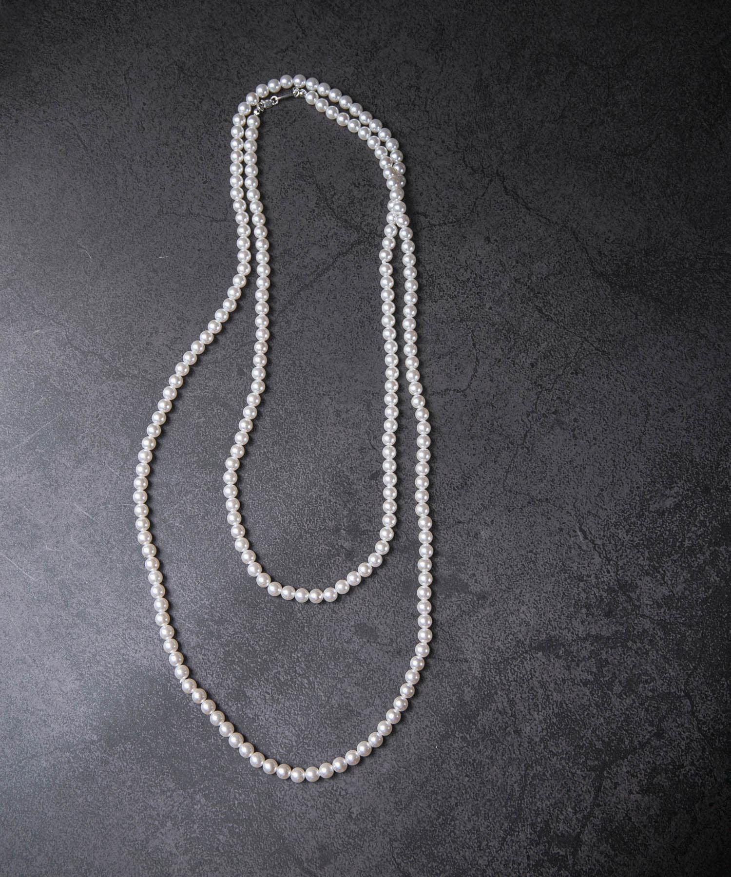 decor『デコール』　6mmPearllongnecklace pearl -