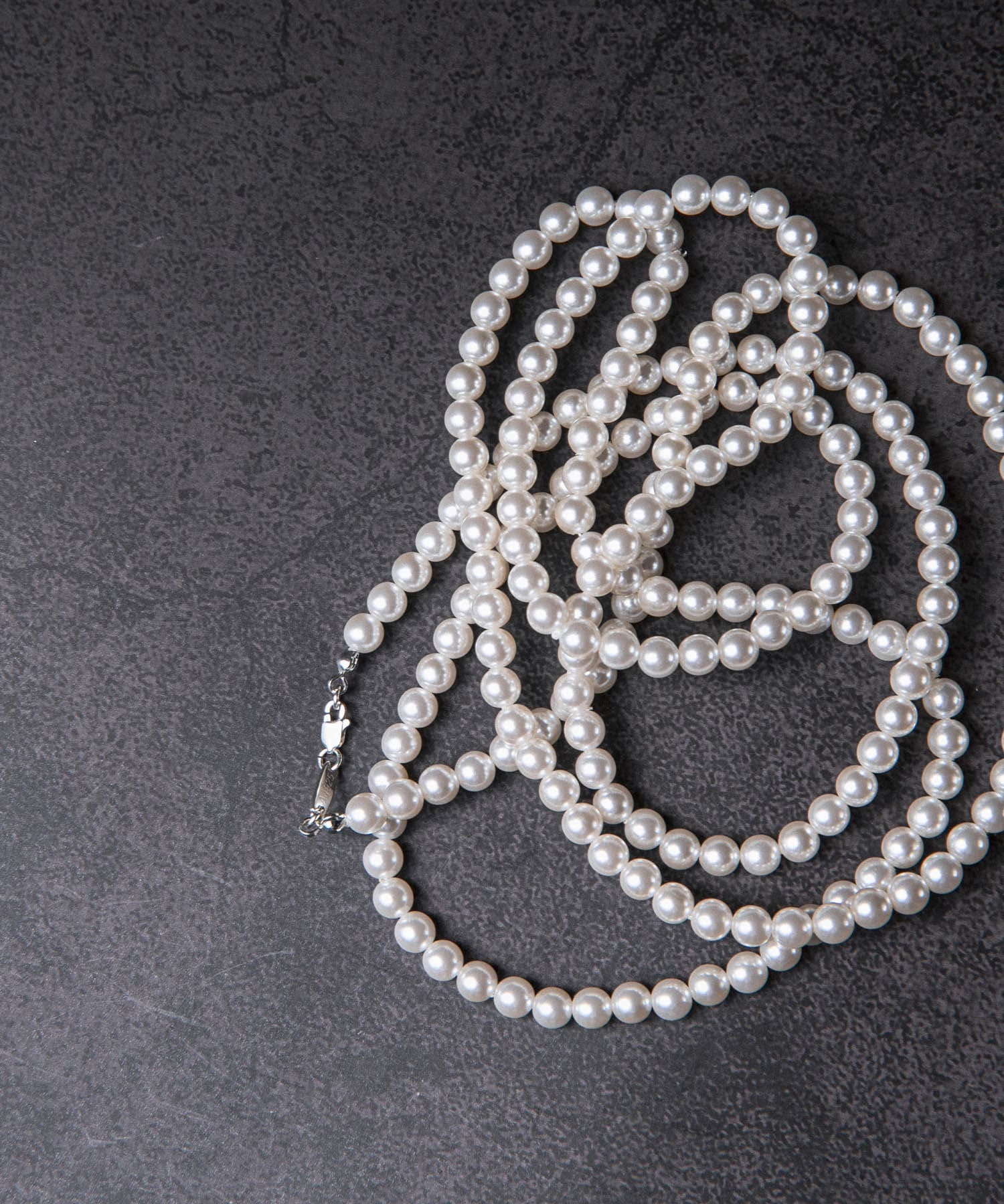 decor『デコール』　6mmPearllongnecklace pearl -