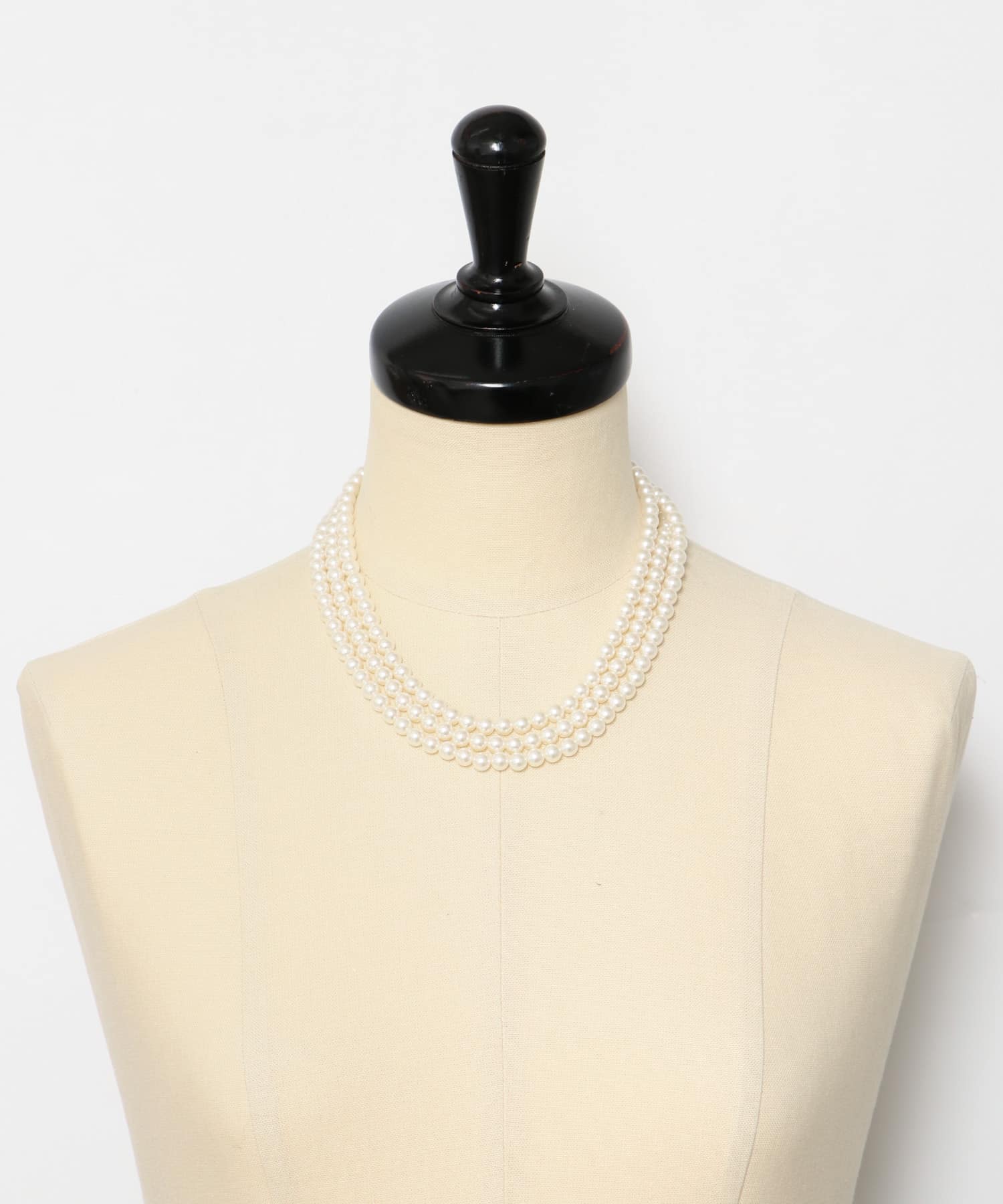 decor『デコール』　6mmPearllongnecklace pearl -