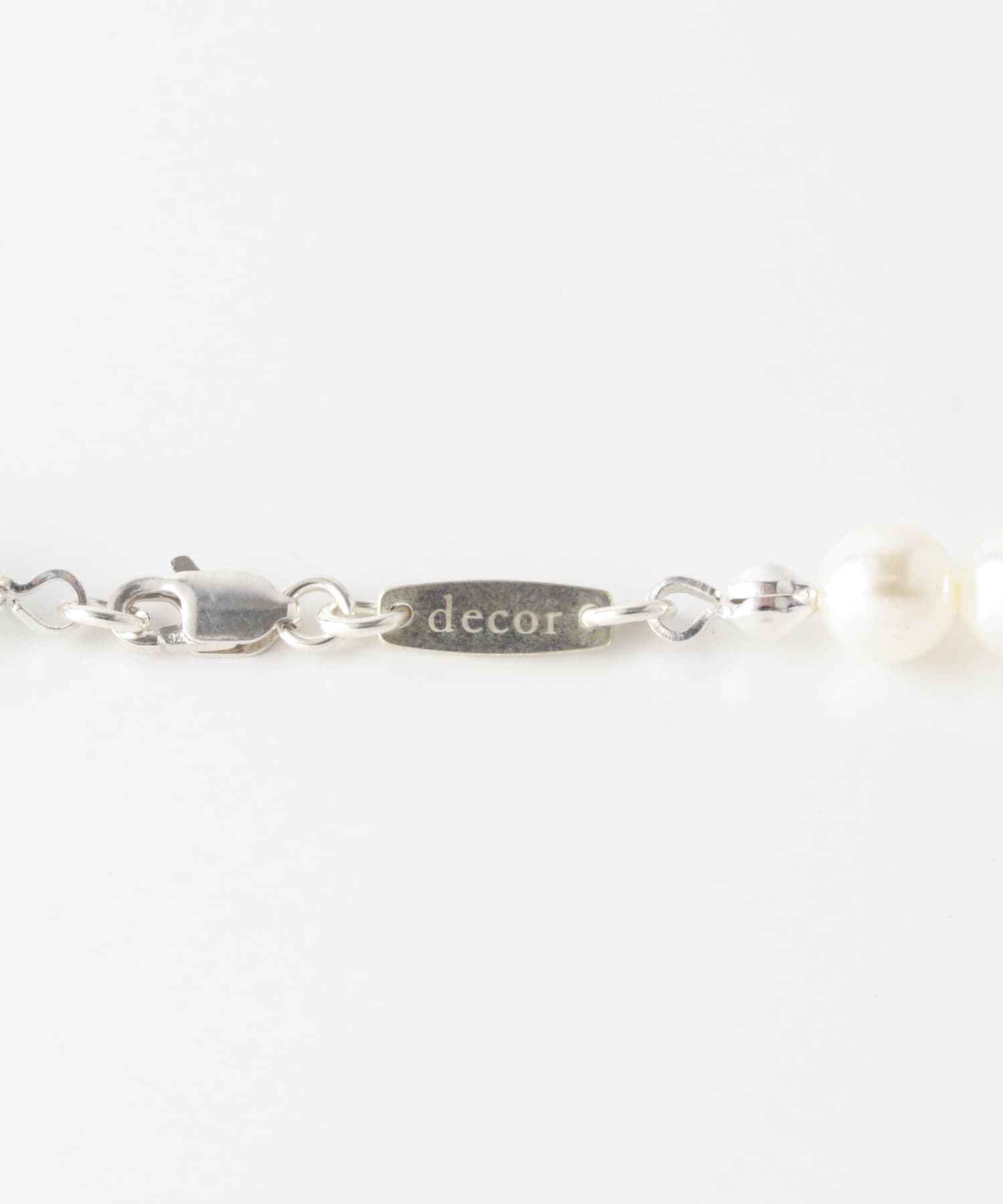 decor『デコール』　6mmPearllongnecklace pearl -