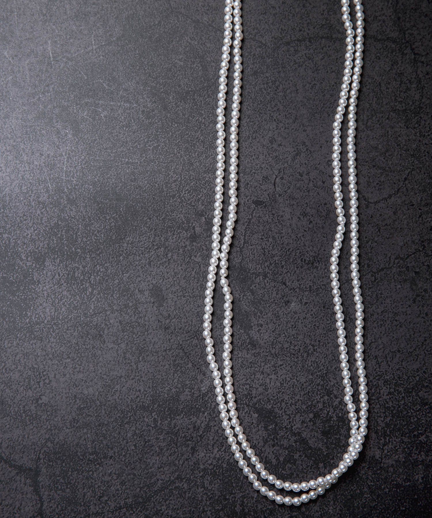 decor『デコール』　4mmPearllongnecklace pearl -