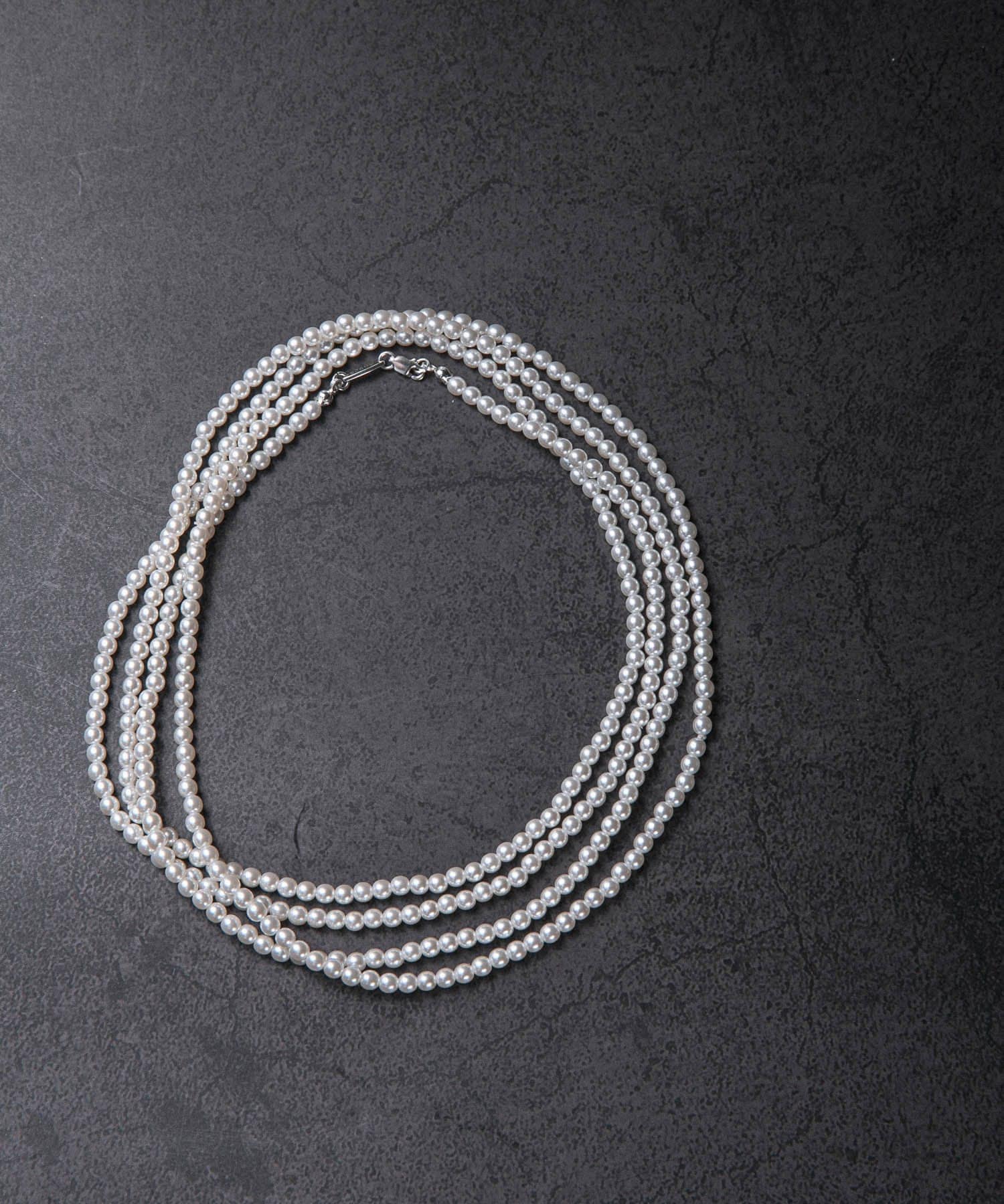 decor『デコール』　4mmPearllongnecklace pearl -