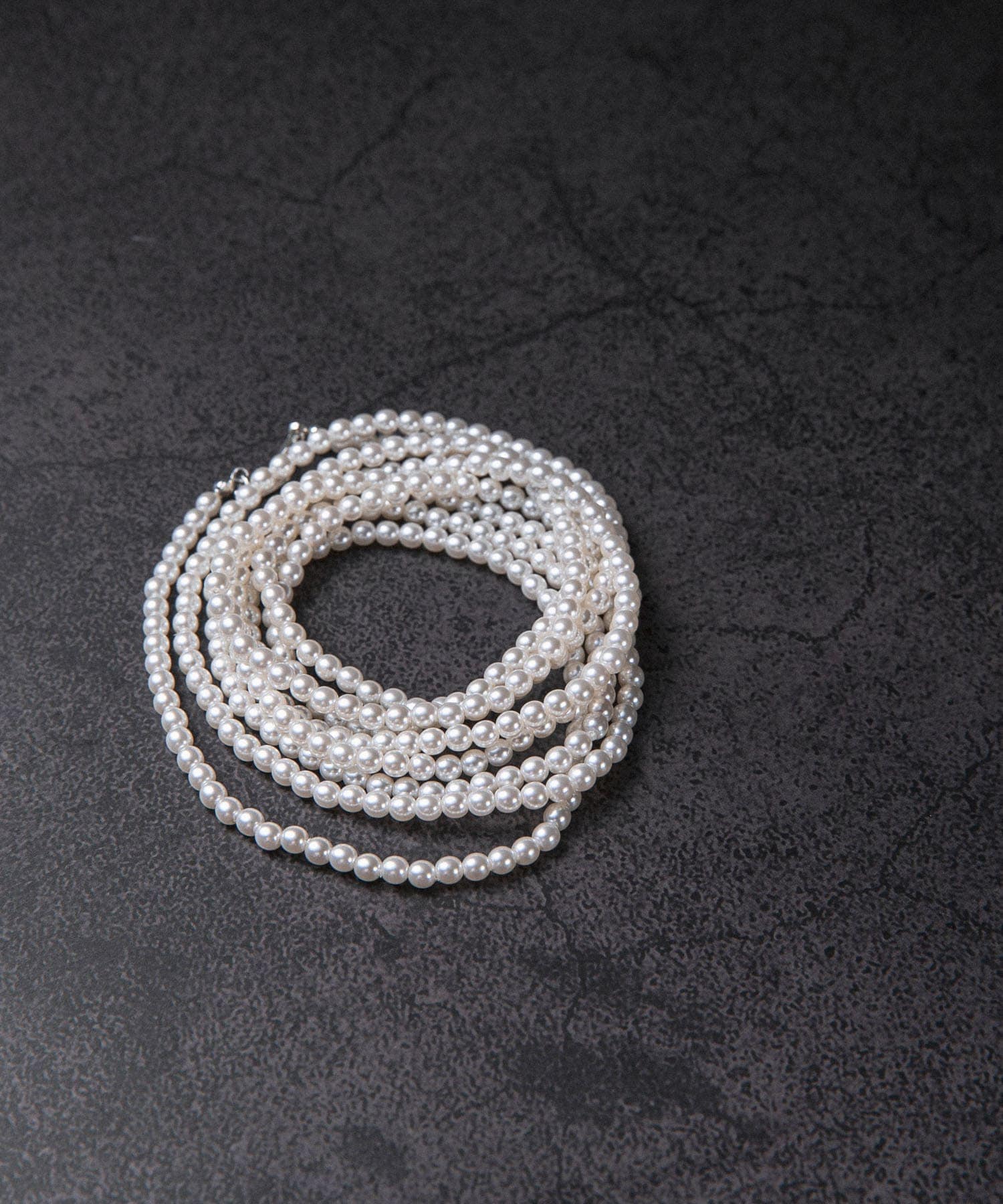 decor『デコール』　4mmPearllongnecklace pearl -