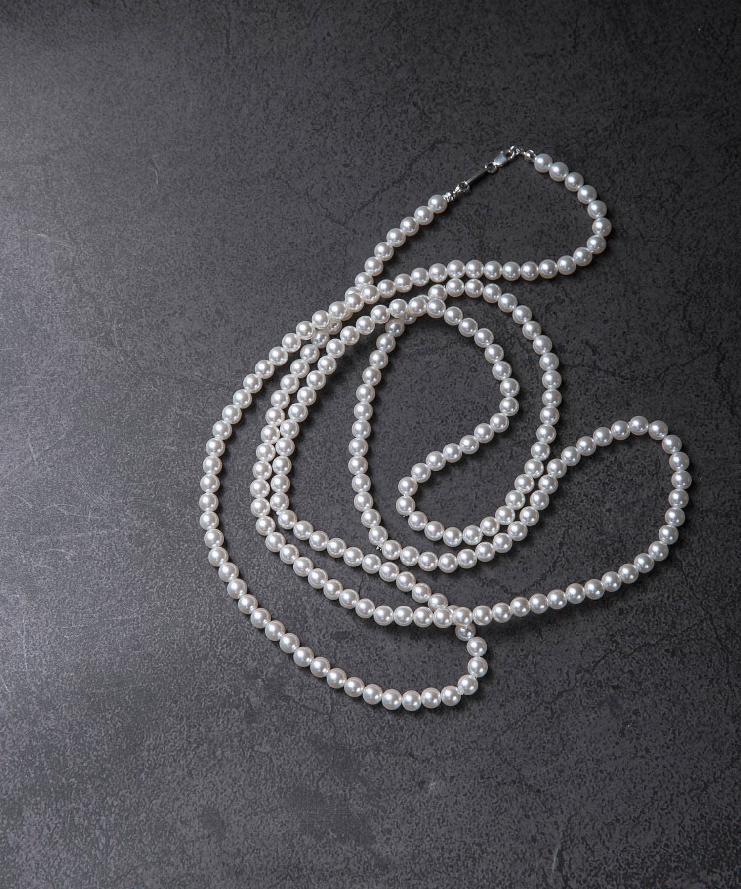 decor『デコール』　4mmPearllongnecklace pearl -