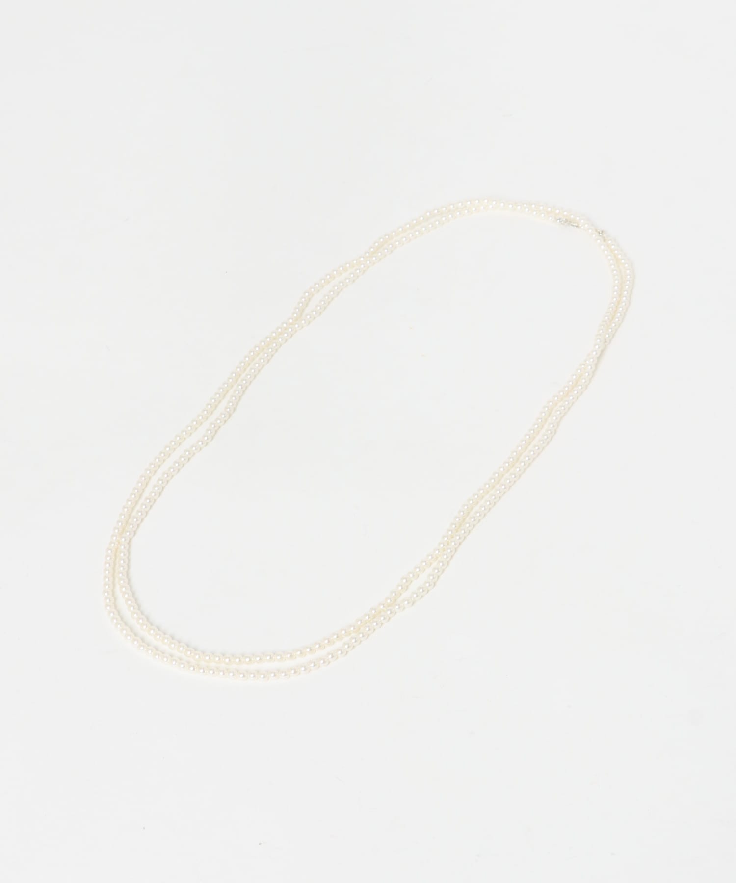 decor『デコール』　4mmPearllongnecklace pearl -