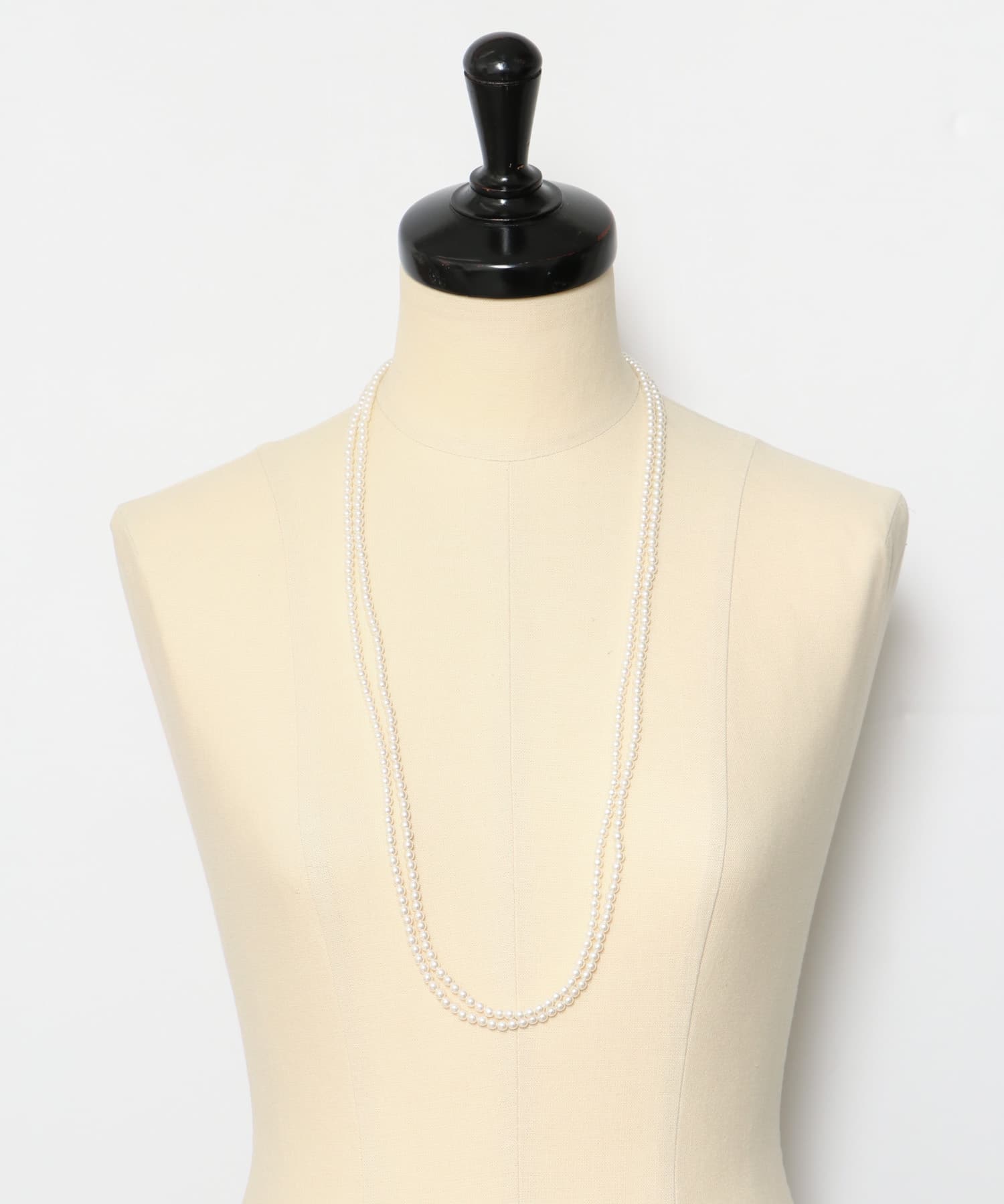 decor『デコール』　4mmPearllongnecklace pearl -