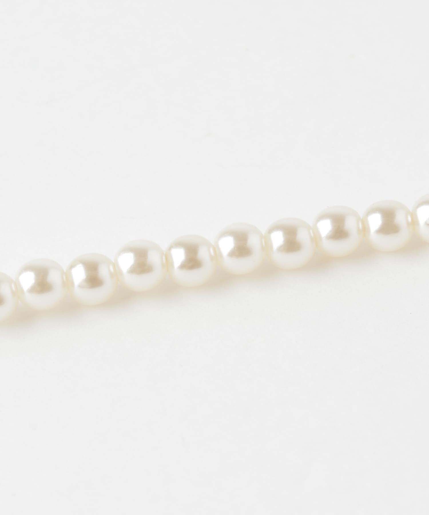 decor『デコール』　4mmPearllongnecklace pearl -