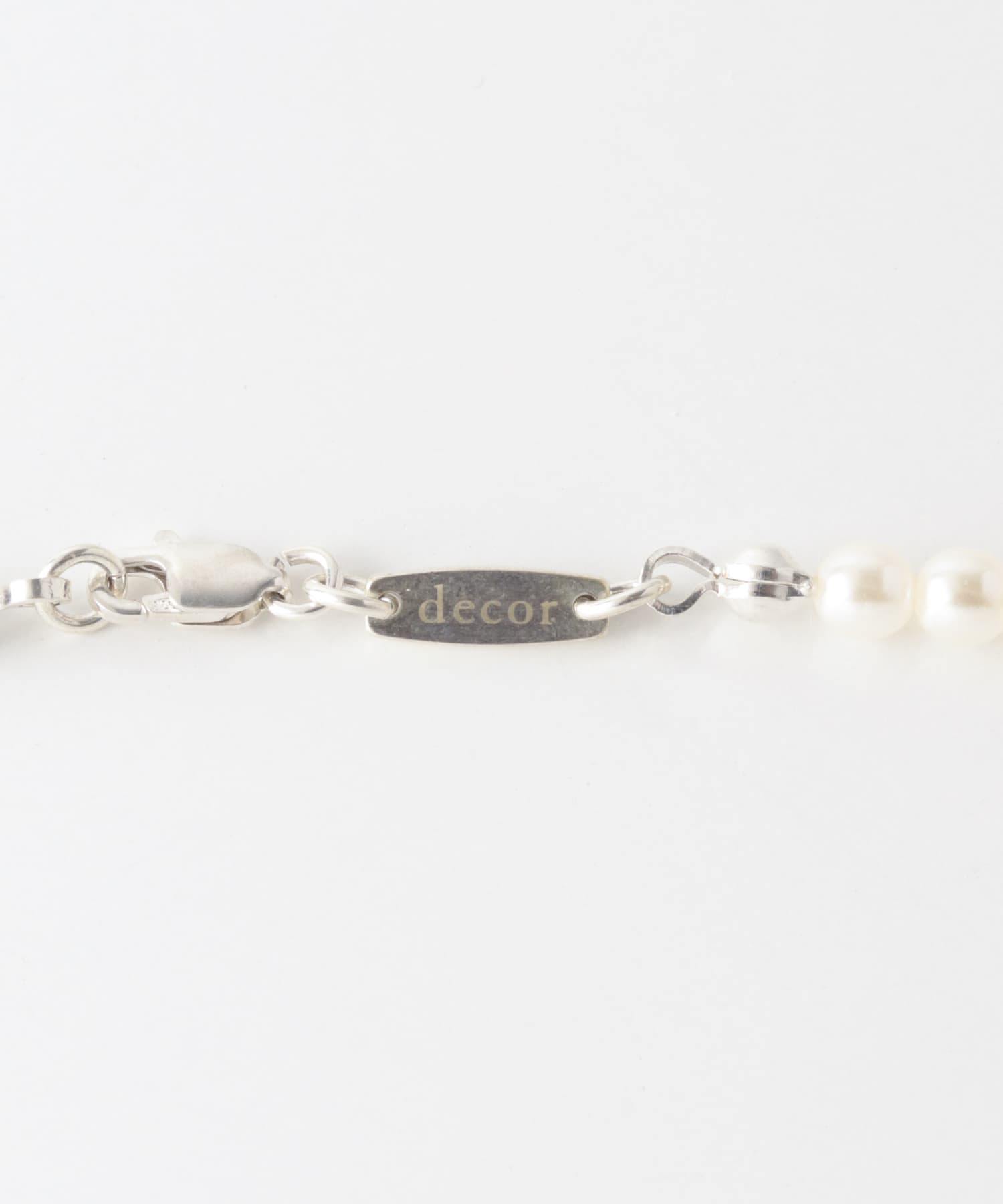 decor『デコール』　4mmPearllongnecklace pearl -