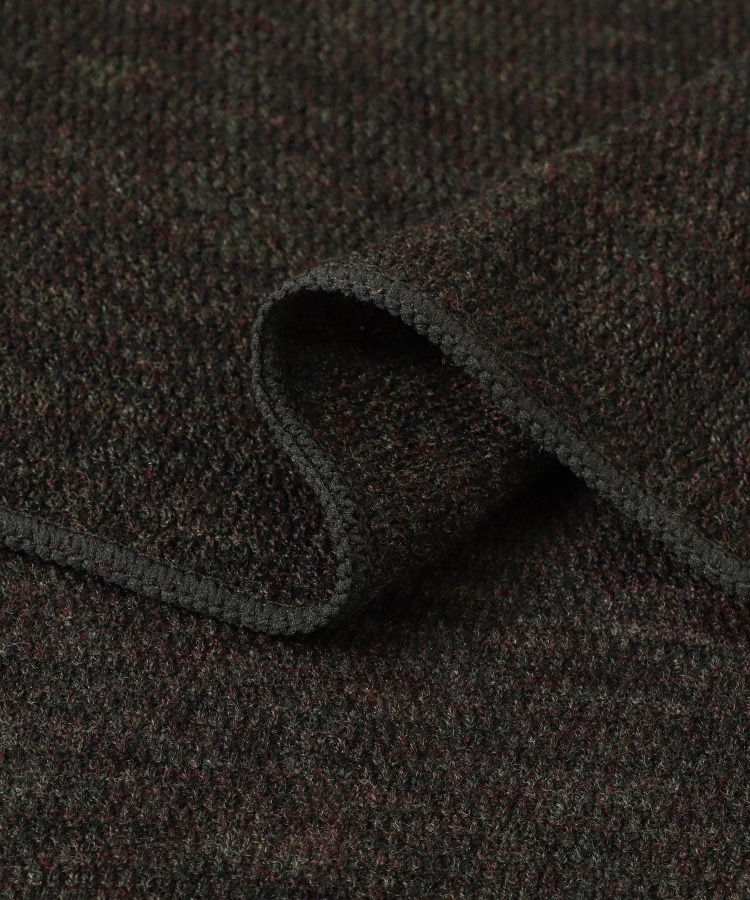 new basic　LOA LONG-SLEEVE KNIT T-SHIRTS KHAKI M