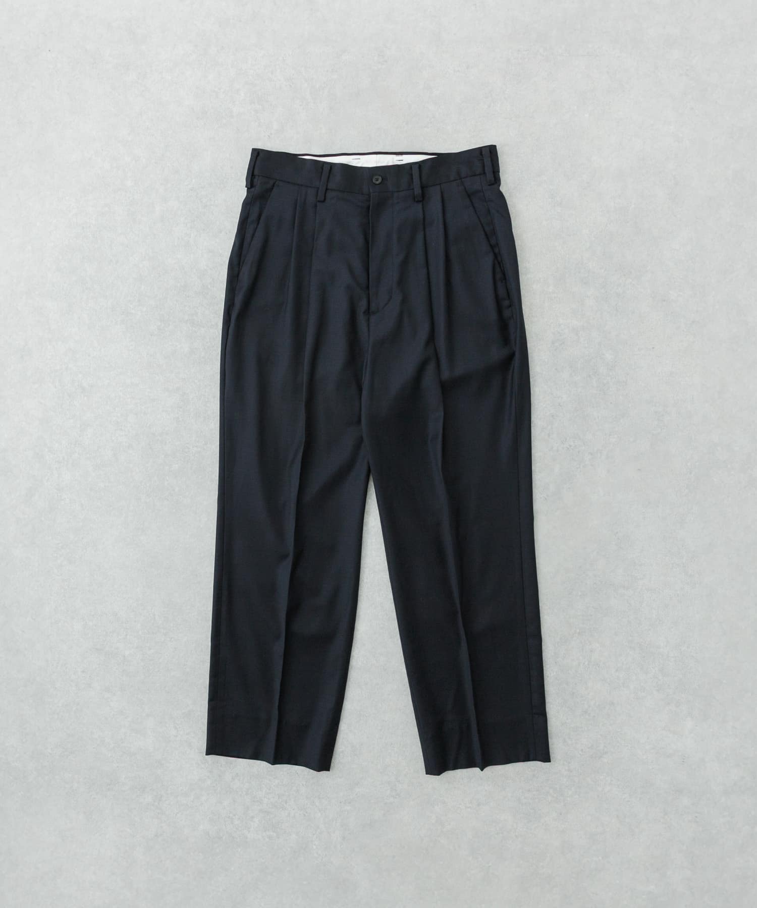 new basic　Wool Silk Gabardine Pants