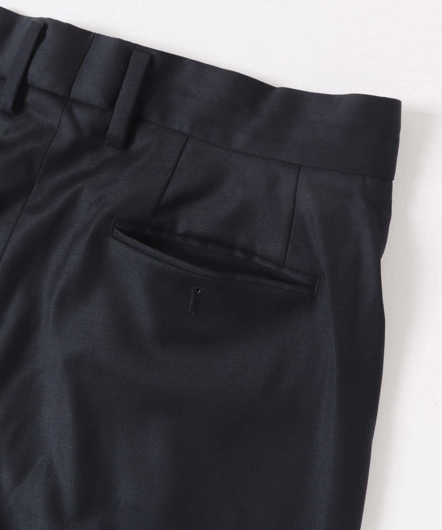 new basic Wool Silk Gabardine Pants(M BLACK): ボトム｜URBAN