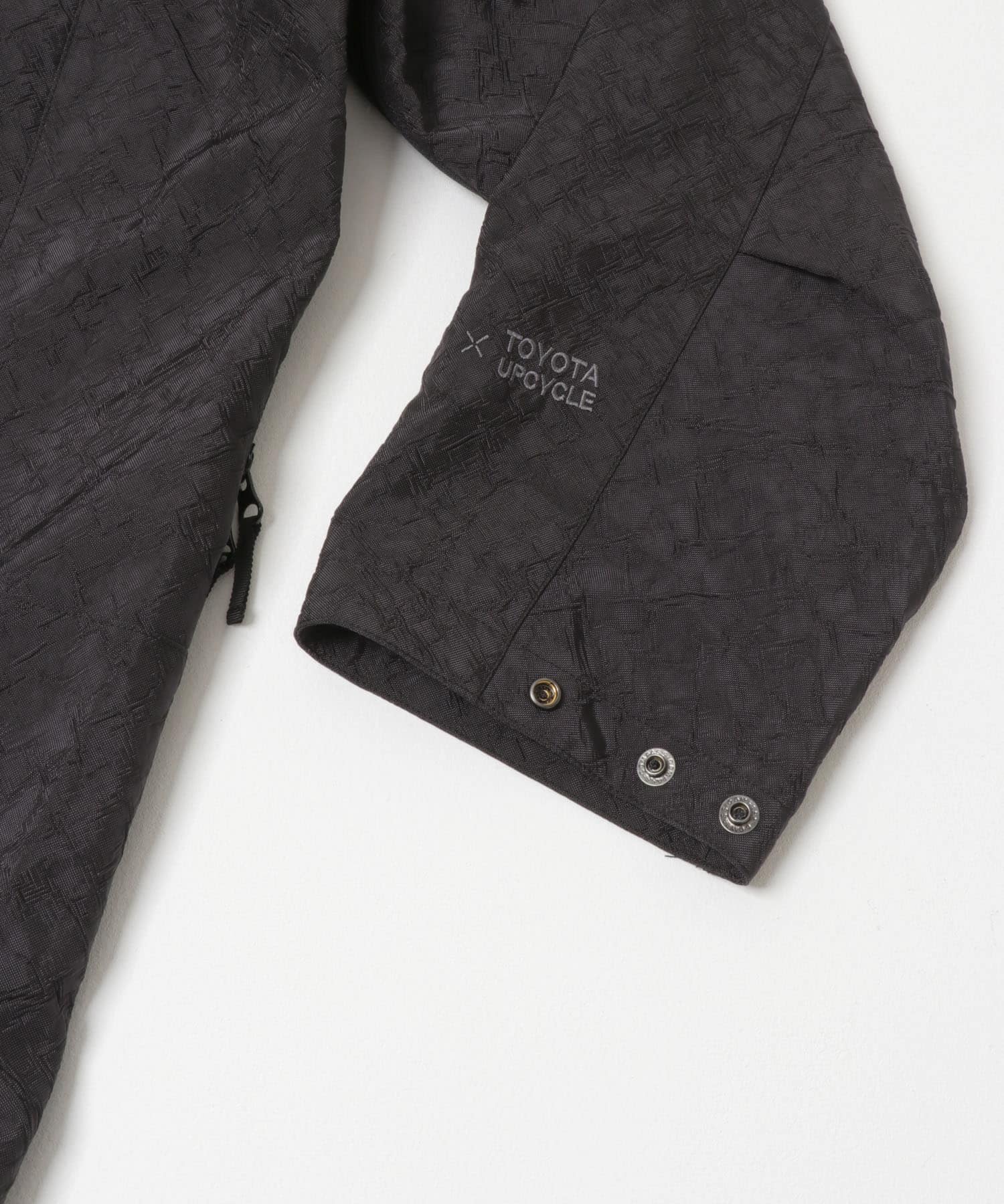 『別注』TOYOTA UPCYCLE×UR　AIRBAG FIELD OVER COAT BLACK M