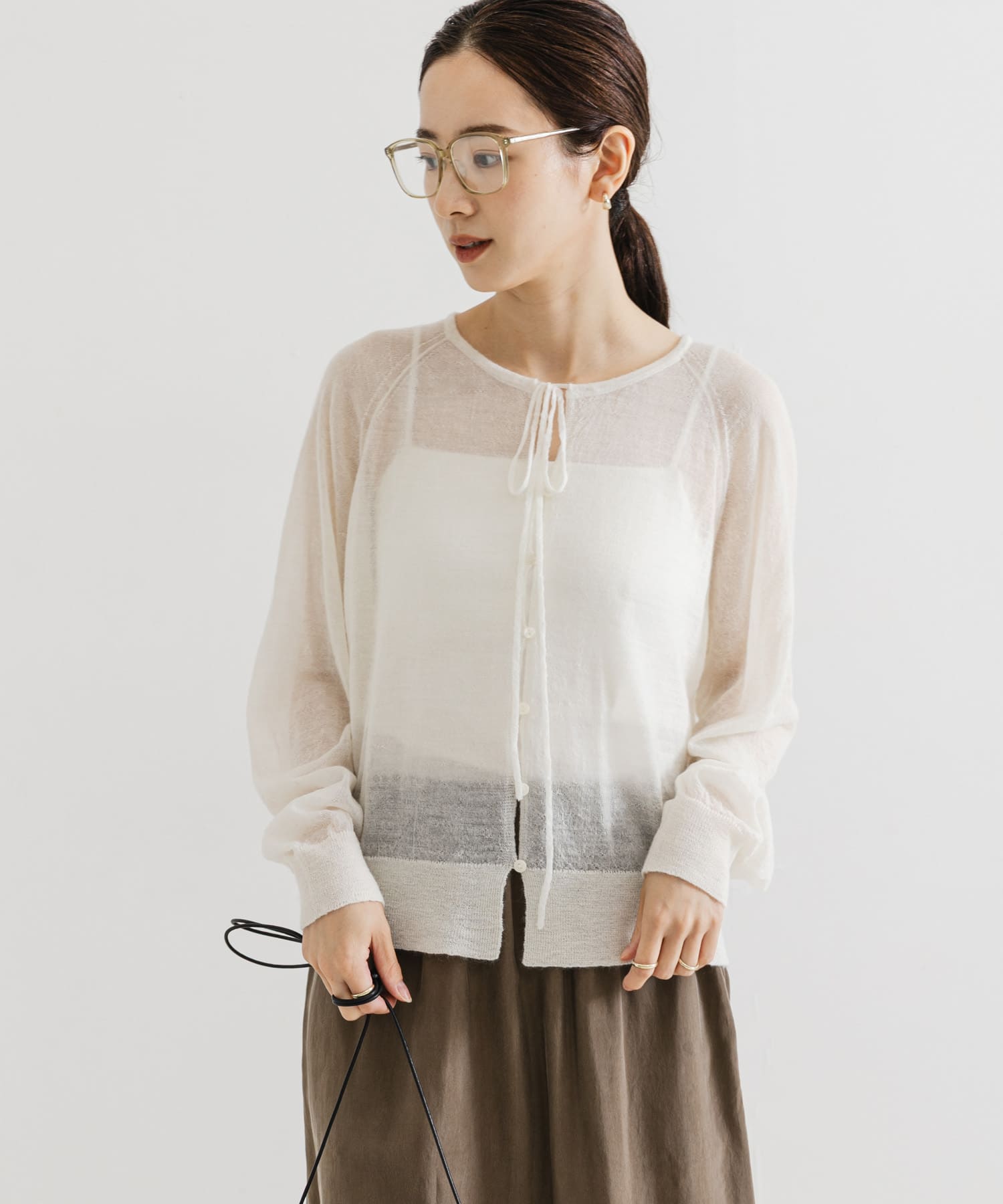 身長：162cm サイズ：FREE