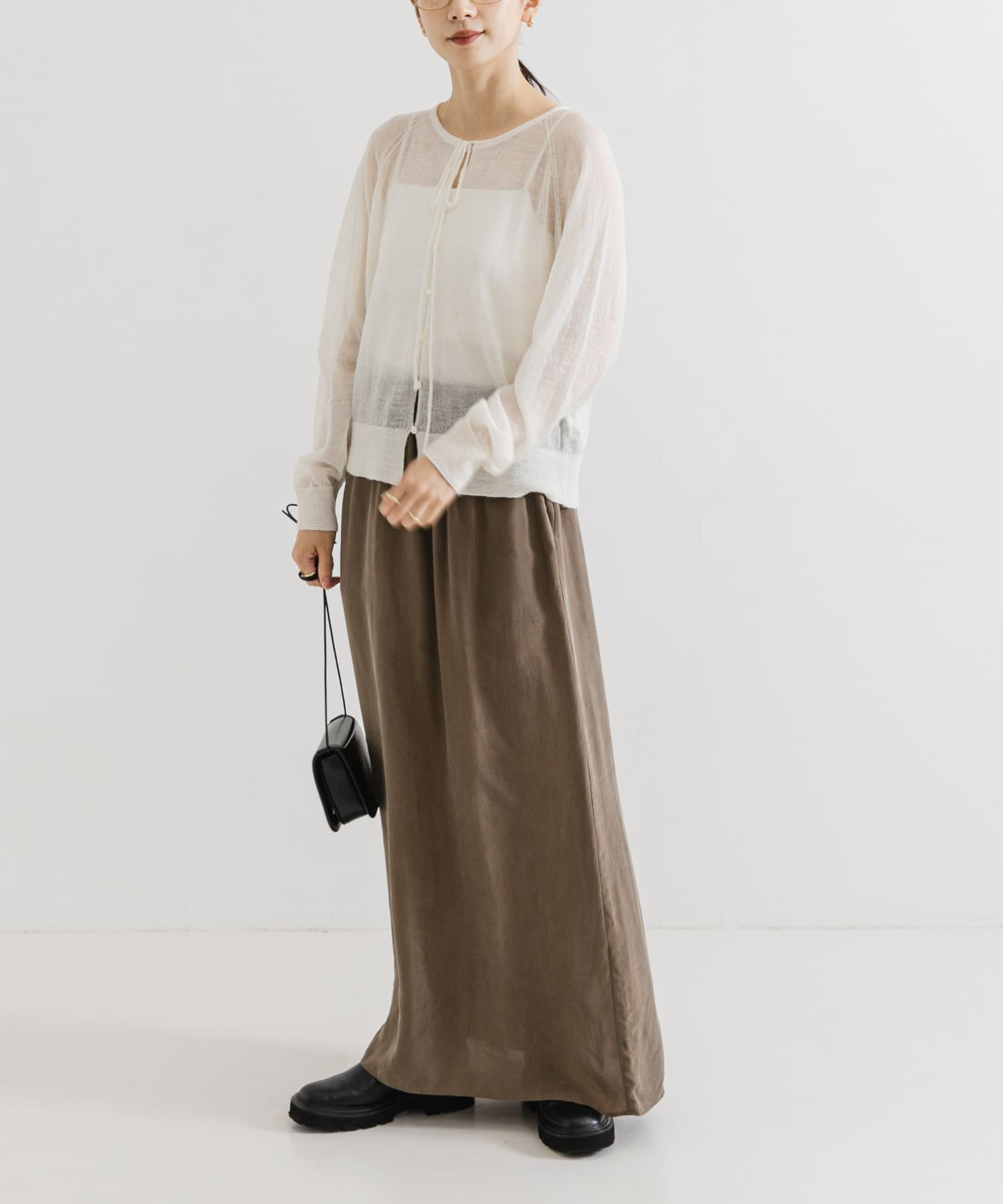 身長：162cm サイズ：FREE